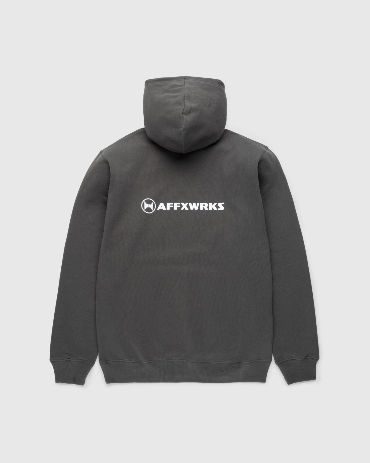 AFFXWRKS – AFFXWRKS Hoodie Washed Black - Sweats - Black - Image 2