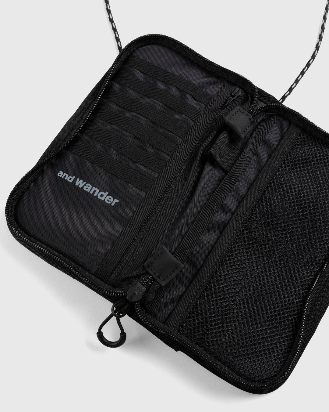 And Wander – Sil Waist Bag Black - Bags - Beige - Image 3