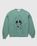 Nanzuka x Roby x Highsnobiety – Crewneck Turquoise - Sweatshirts - Green - Image 1