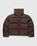 Puffer Jacket Coffee Brown