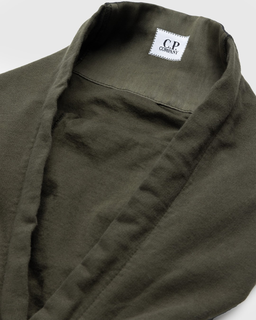 C.P. Company – Light Fleece Hoodie Green - Sweats - Green - Image 5