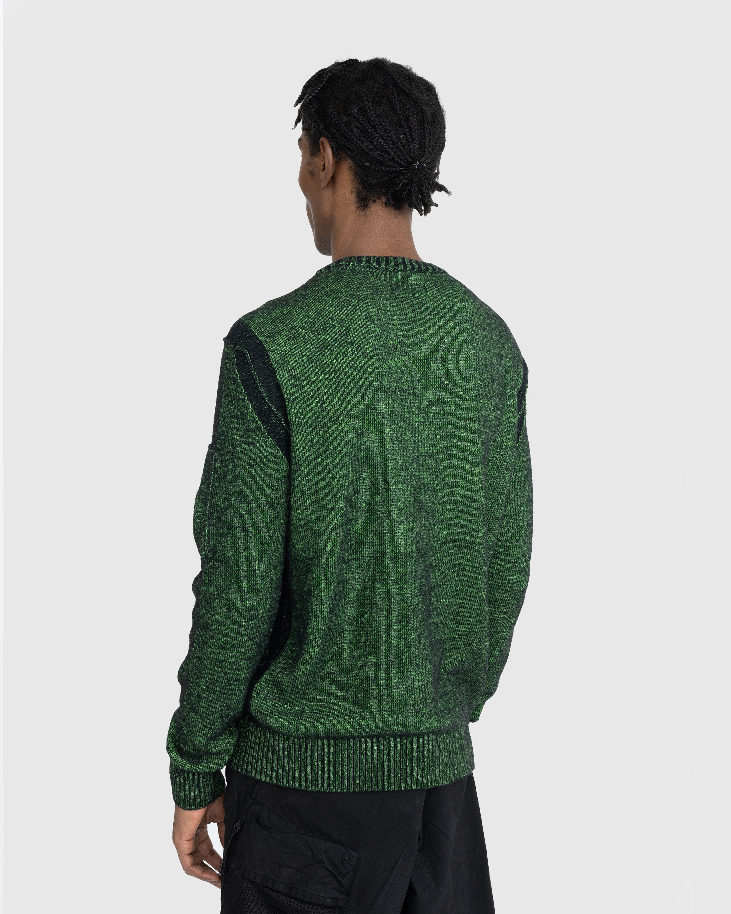 C.P. Company Fleece Knit Jumper Classic Green Highsnobiety Shop