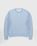 Auralee – Kid Mohair Sheer Knit Light Blue - Knitwear - Blue - Image 1
