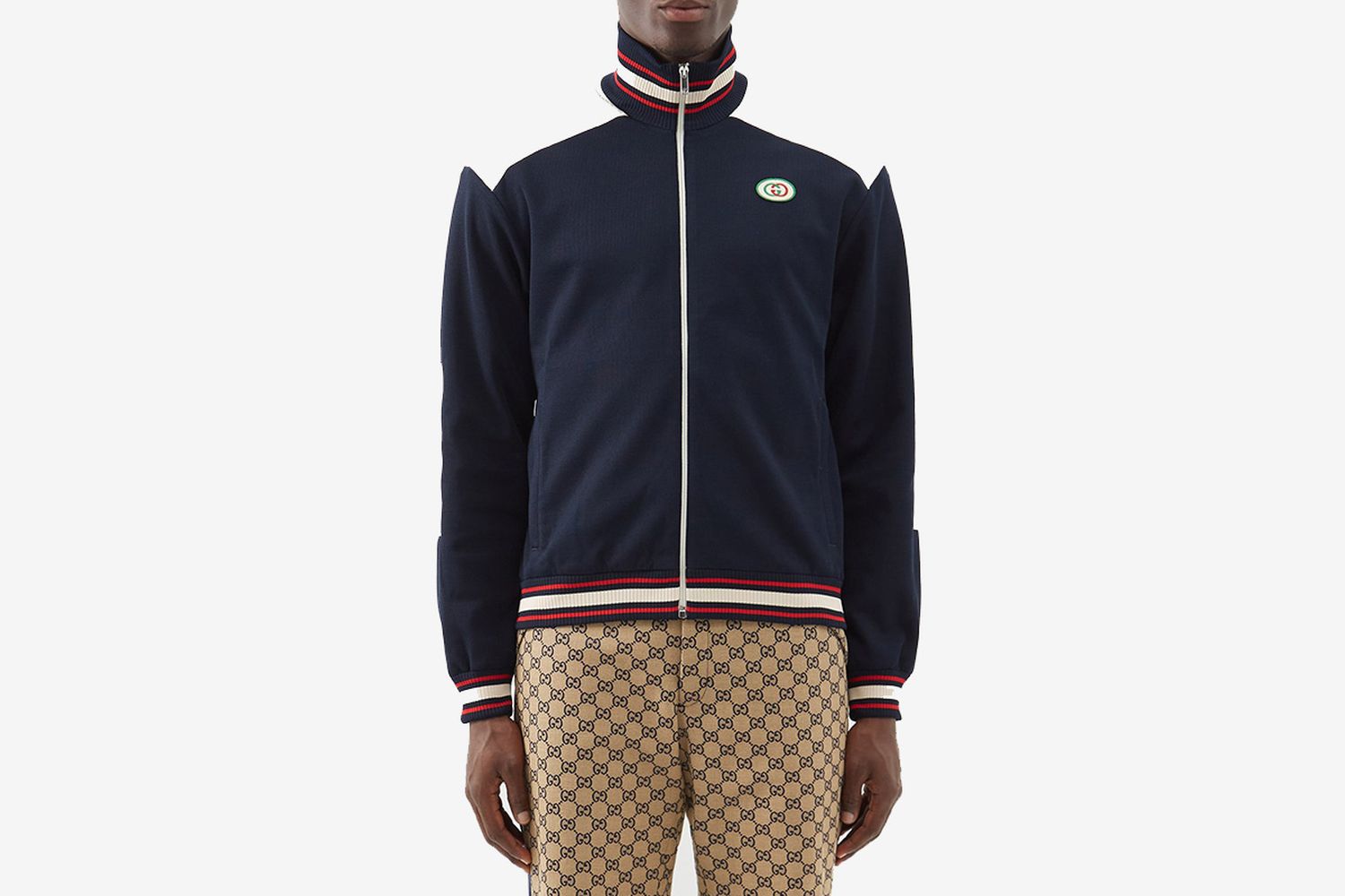 Striped Track Jacket