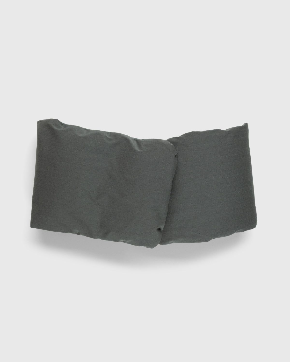 Snow Peak – Fire-Resistant 2 Layer Down Neck Warmer Forest Green - Scarves - Green - Image 1