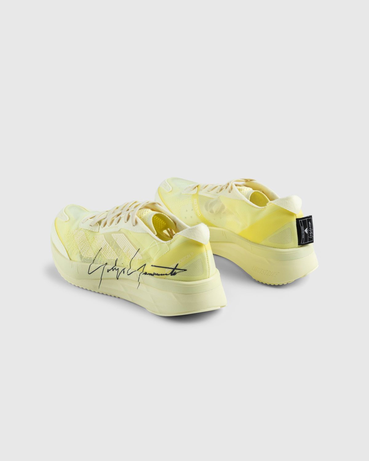 Y-3 – Boston 11 Blush Yellow/Black - Sneakers - Multi - Image 4