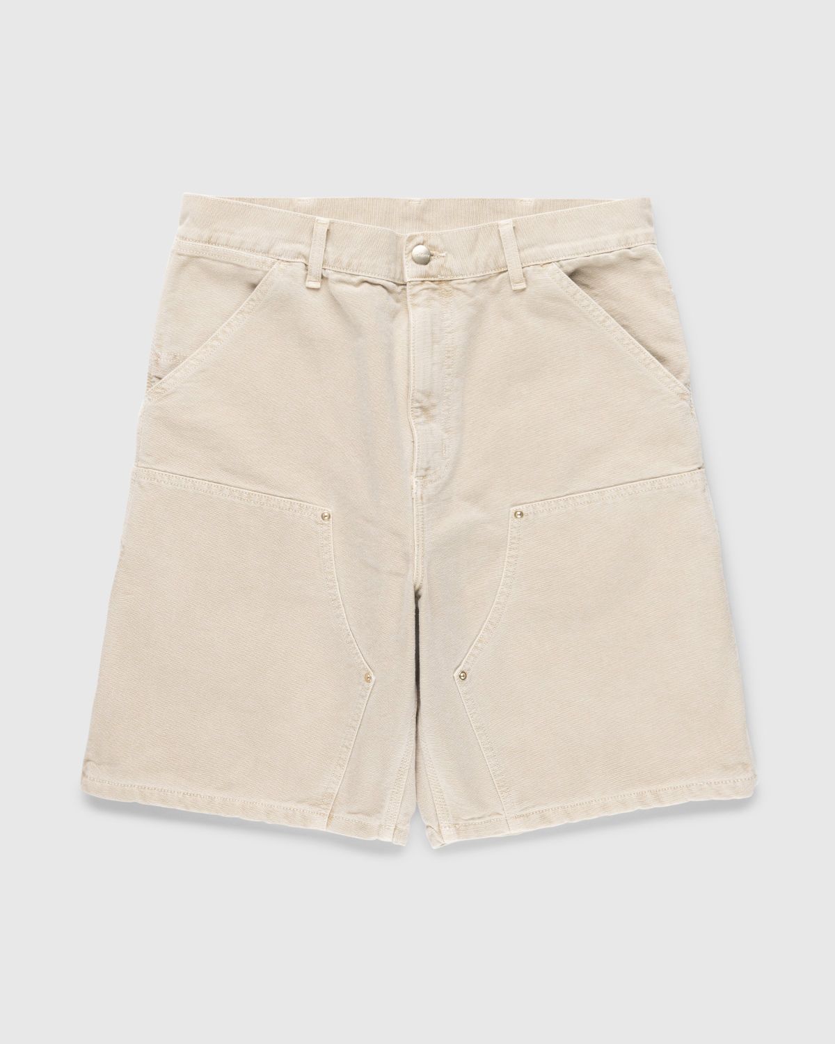Carhartt WIP – Double Knee Short Brown - Shorts - Brown - Image 1