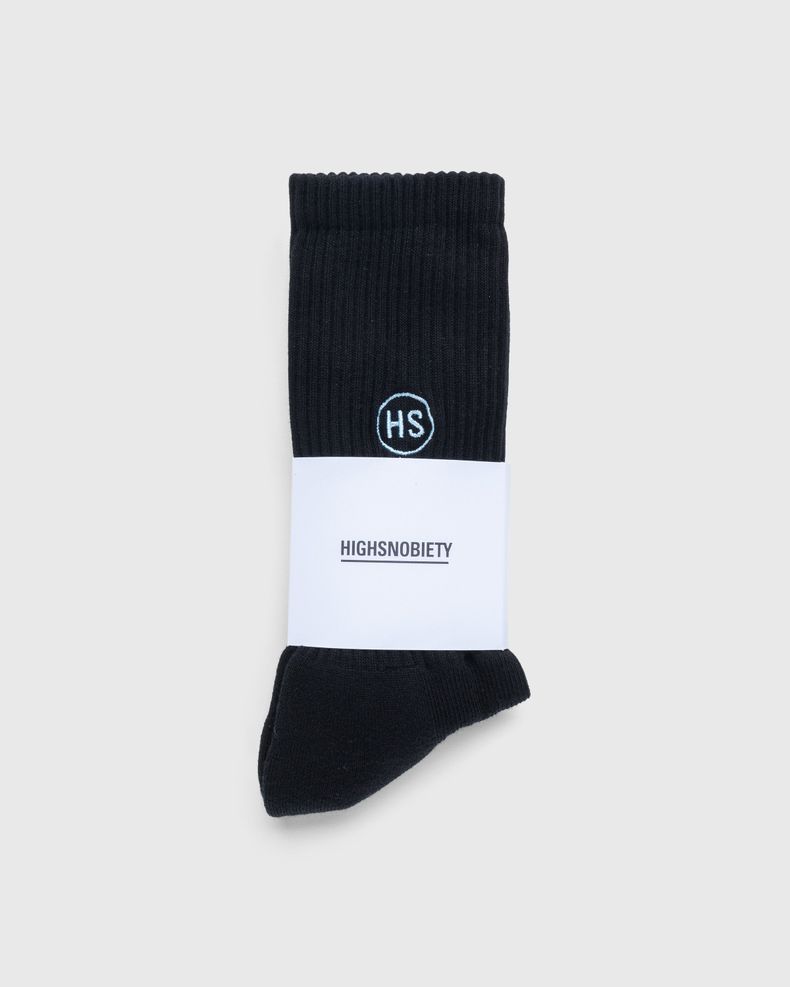 Highsnobiety – Logo Socks Black