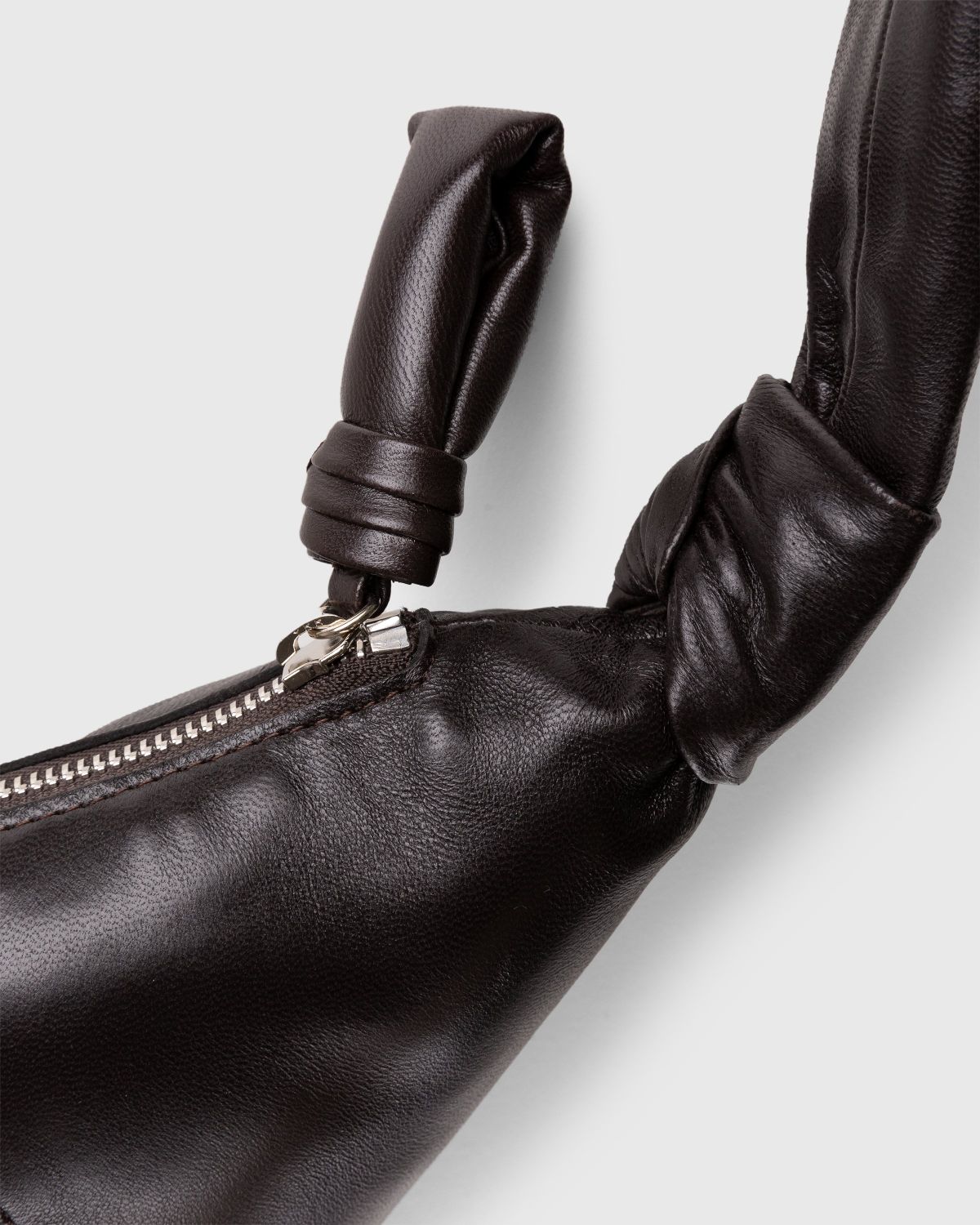 Lemaire x Highsnobiety – Not In Paris 4 Small Croissant Bag Dark Chocolate - Bags - Black - Image 3