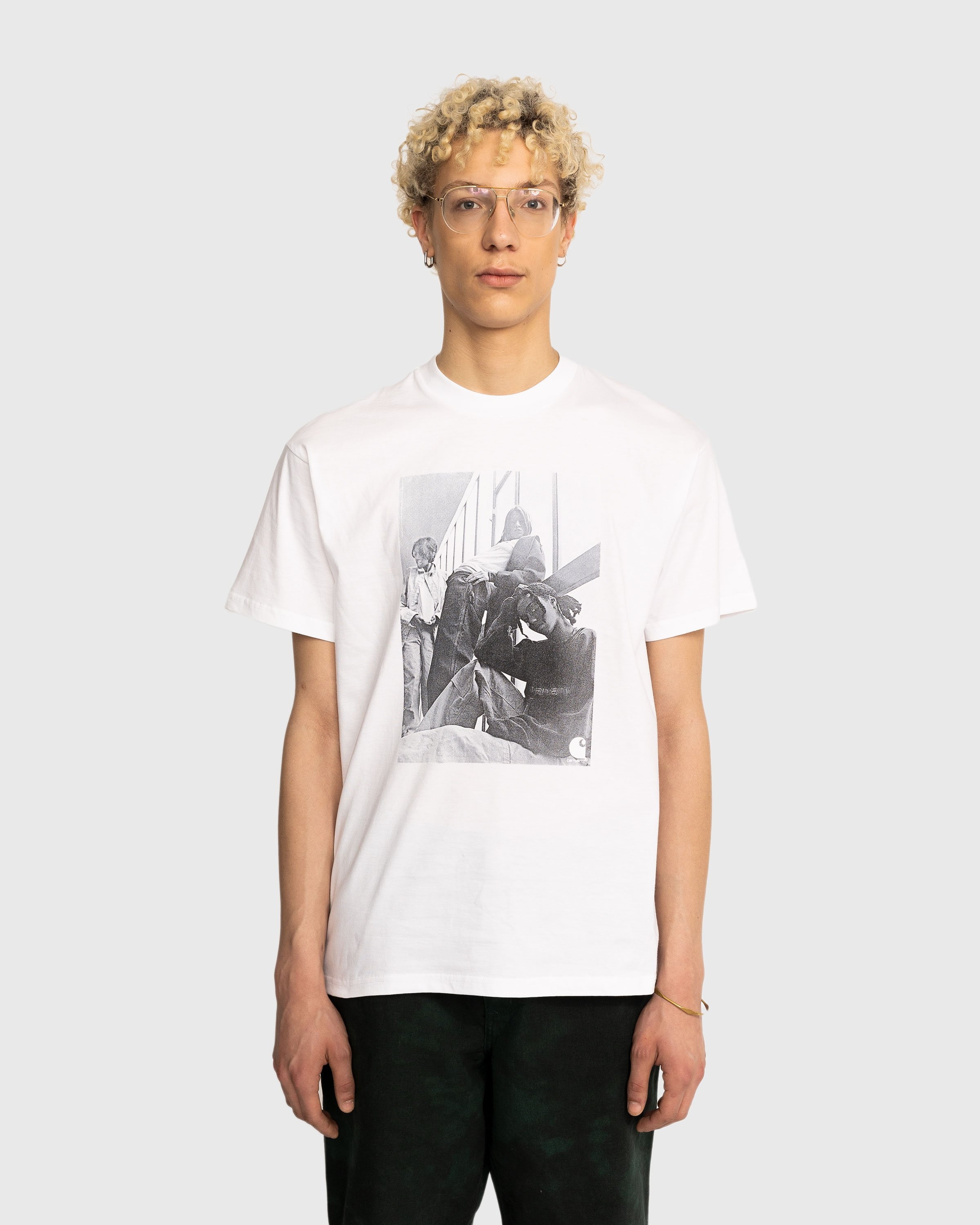 Carhartt WIP – Archive Girl T-Shirt White - Tops - White - Image 2