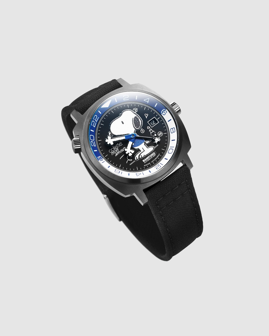 Colette Mon Amour – Bamford Snoopy Watch Black - Watches - Black - Image 2