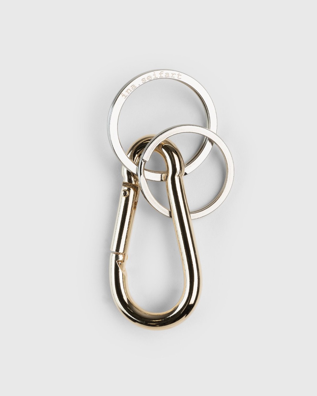 Ina Seifart – Karabiner Small Gold - Keychains - Gold - Image 1