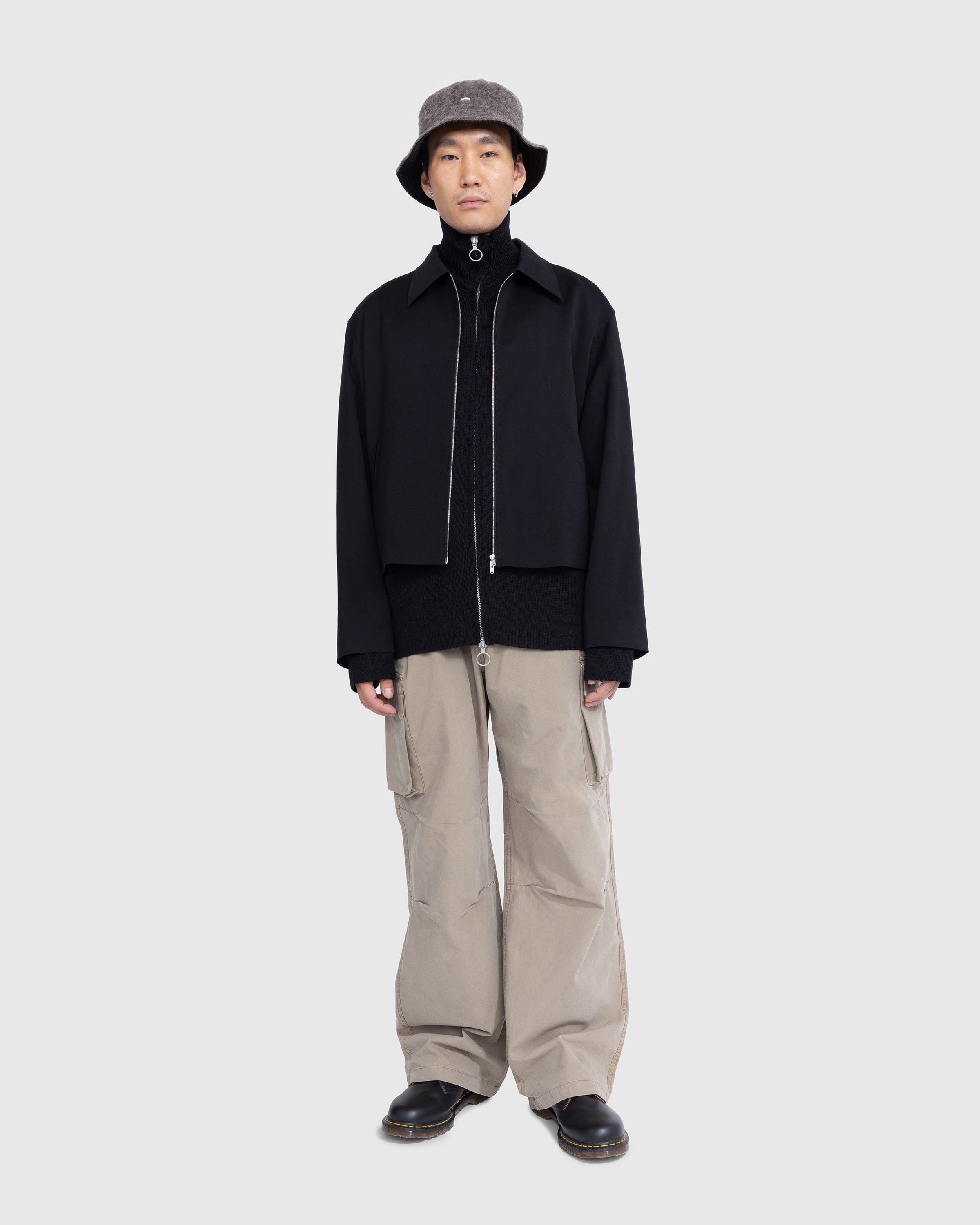 Our Legacy Mini Jacket Black Worsted Wool Highsnobiety Shop