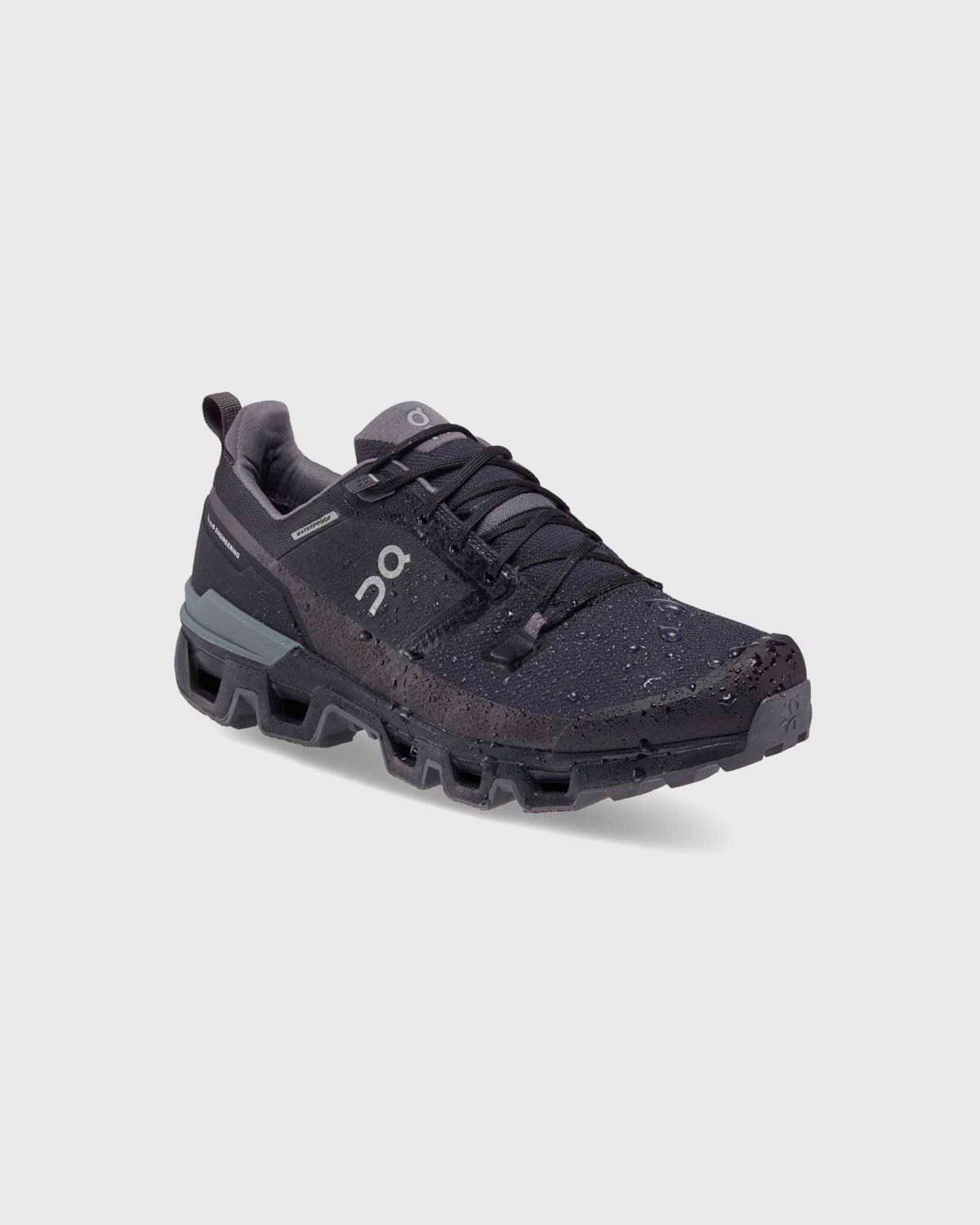 On – Cloudwander Waterproof Black/Eclipse - Sneakers - Black - Image 3