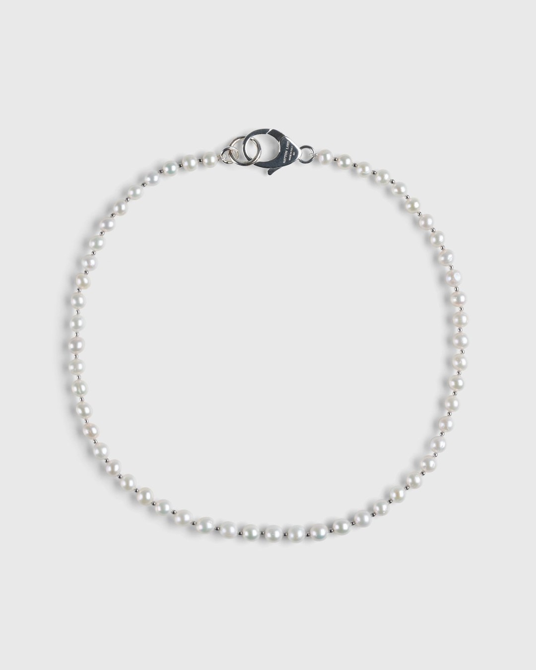 Hatton Labs – White Pearl Chain - Necklaces - White - Image 1
