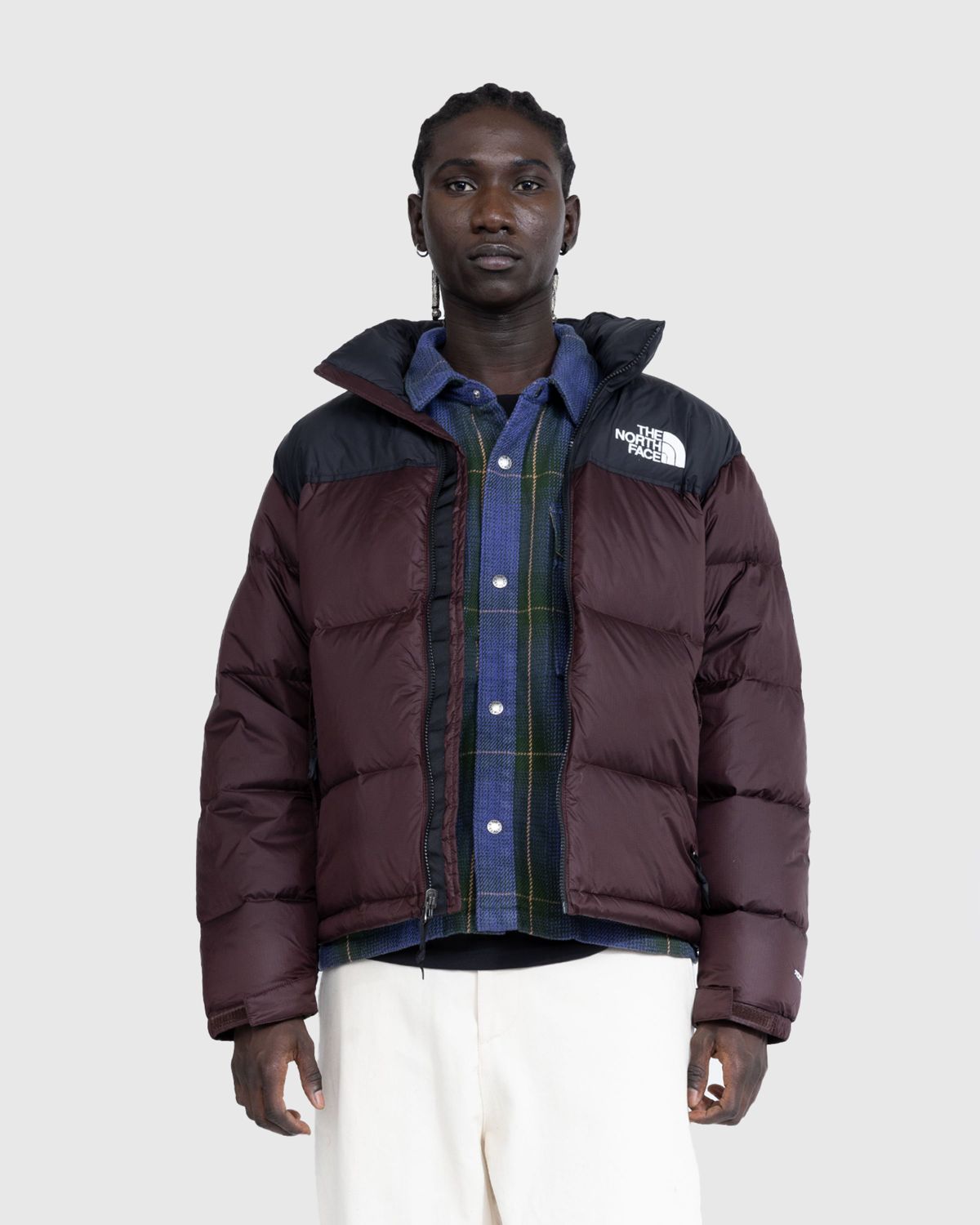 The North Face – Valley Twill Utility Shacket Pine Needle Large Halfdome  Shadow Plaid