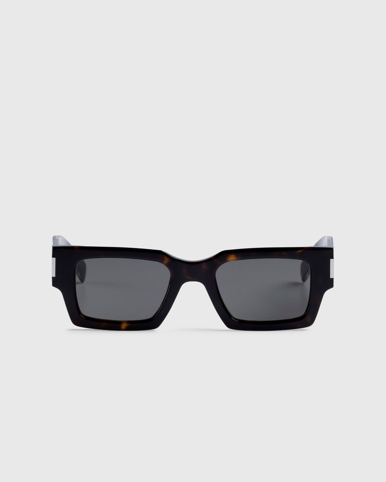 SL 572 Square Frame Sunglasses Havana/Crystal/Grey