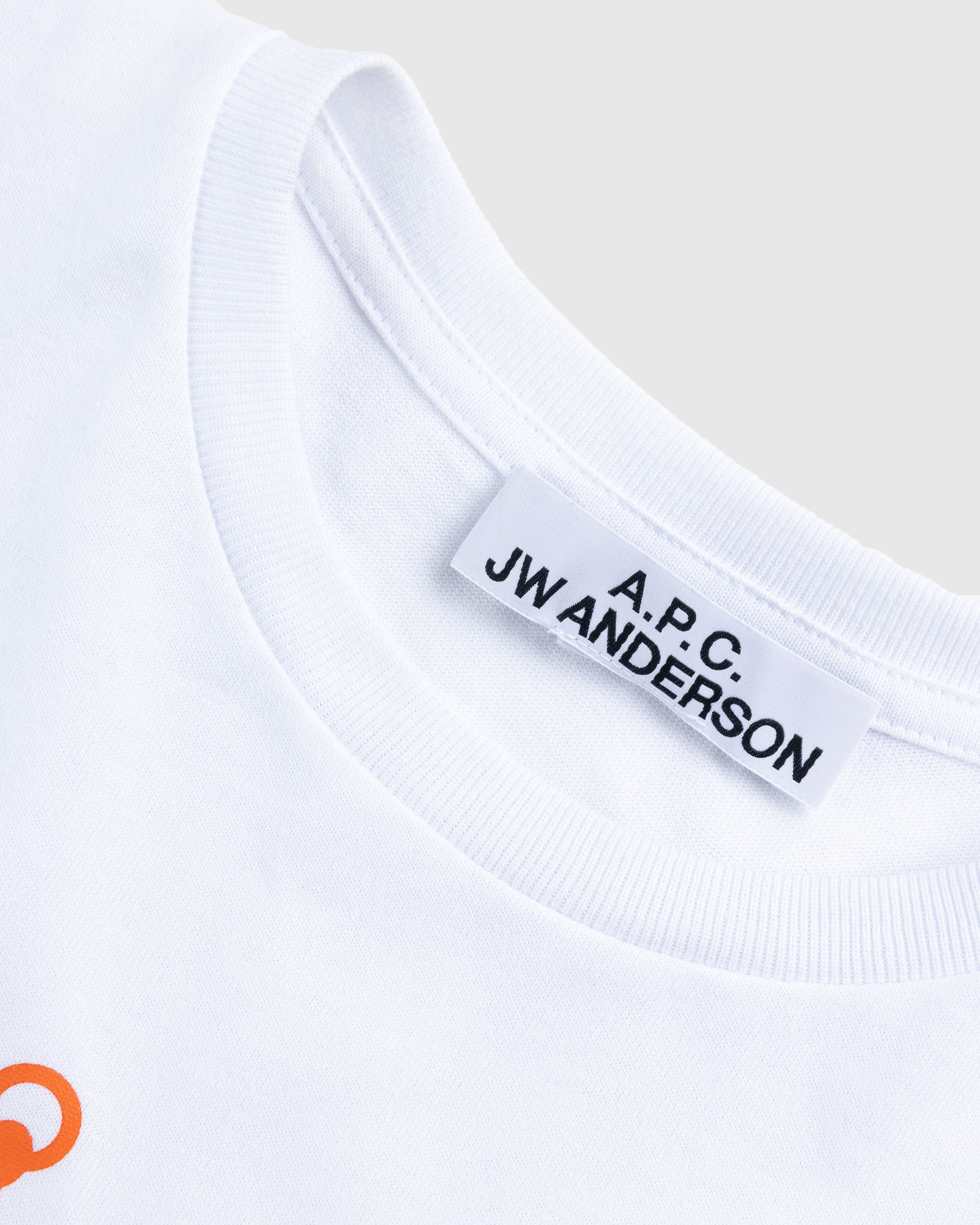 A.P.C. x J.W. Anderson – Anchor T-Shirt White - T-shirts - White - Image 5