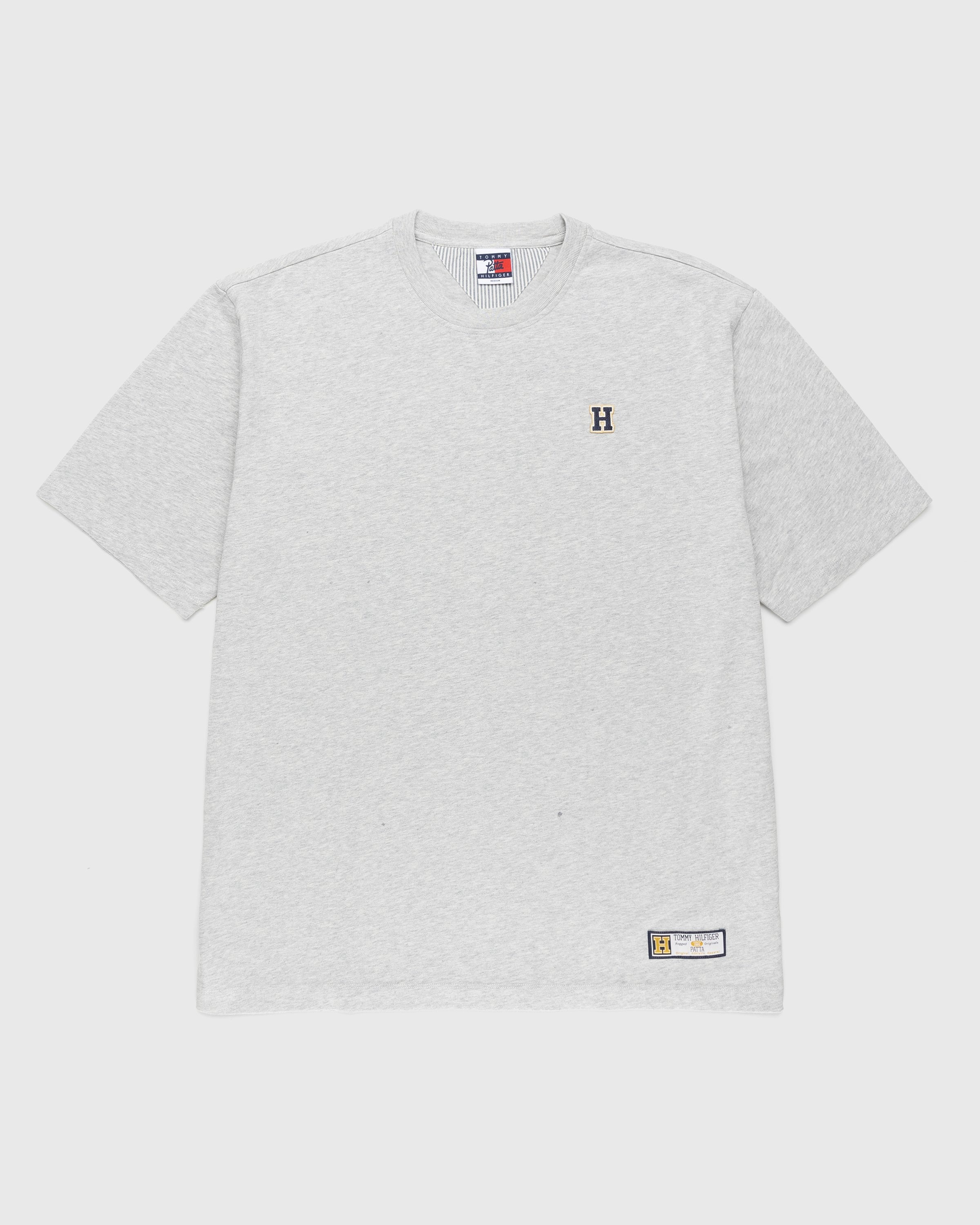 Patta x Tommy Hilfiger – T-Shirt Grey Heather - T-Shirts - Grey - Image 2