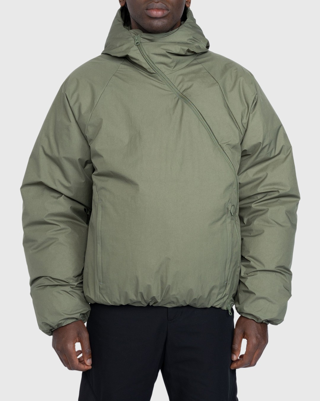 Post Archive Faction (PAF) – 5.0 Down Center Jacket Olive Green