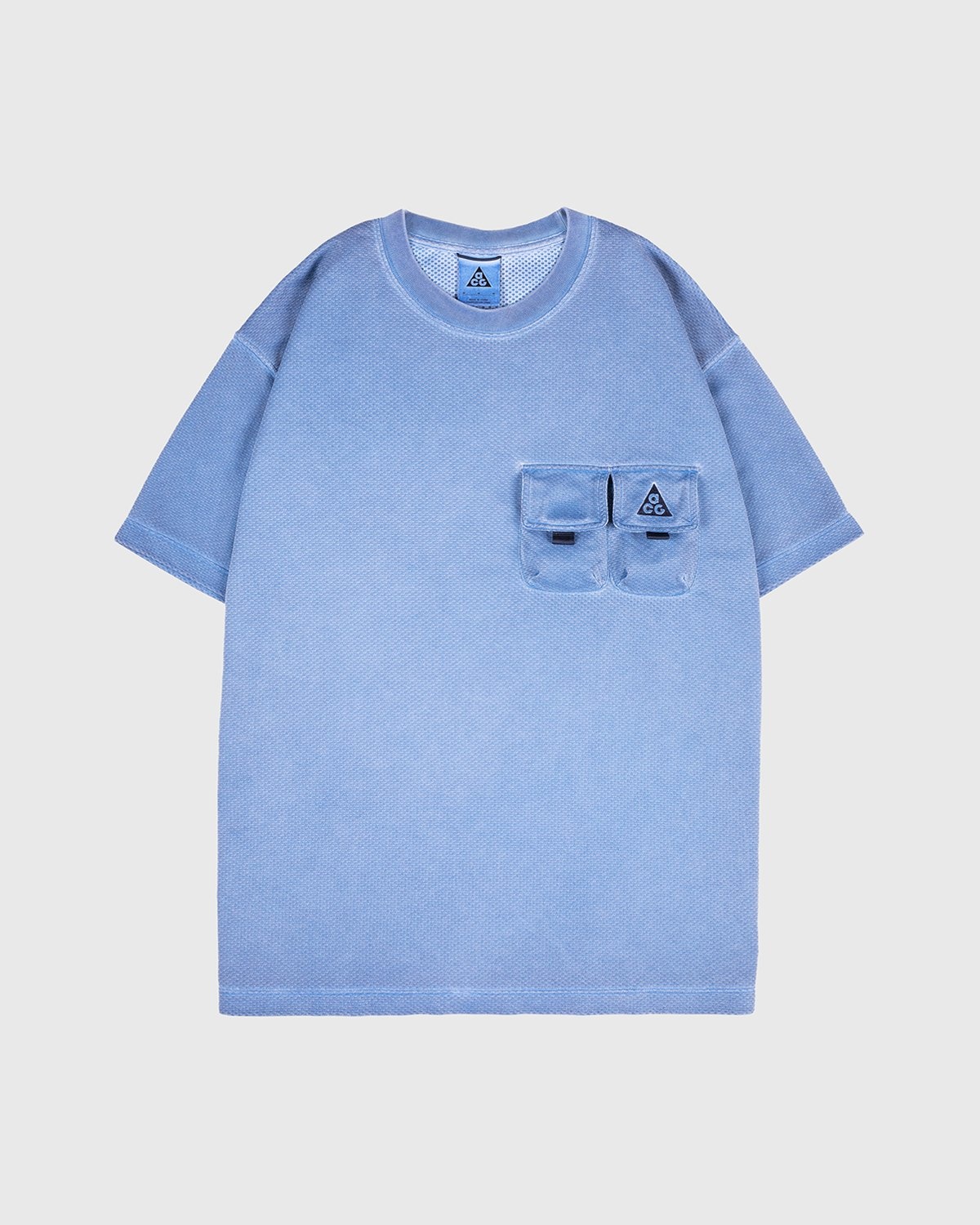 Nike ACG – M NRG ACG Watchman Peak SS Blue - T-Shirts - Blue - Image 1