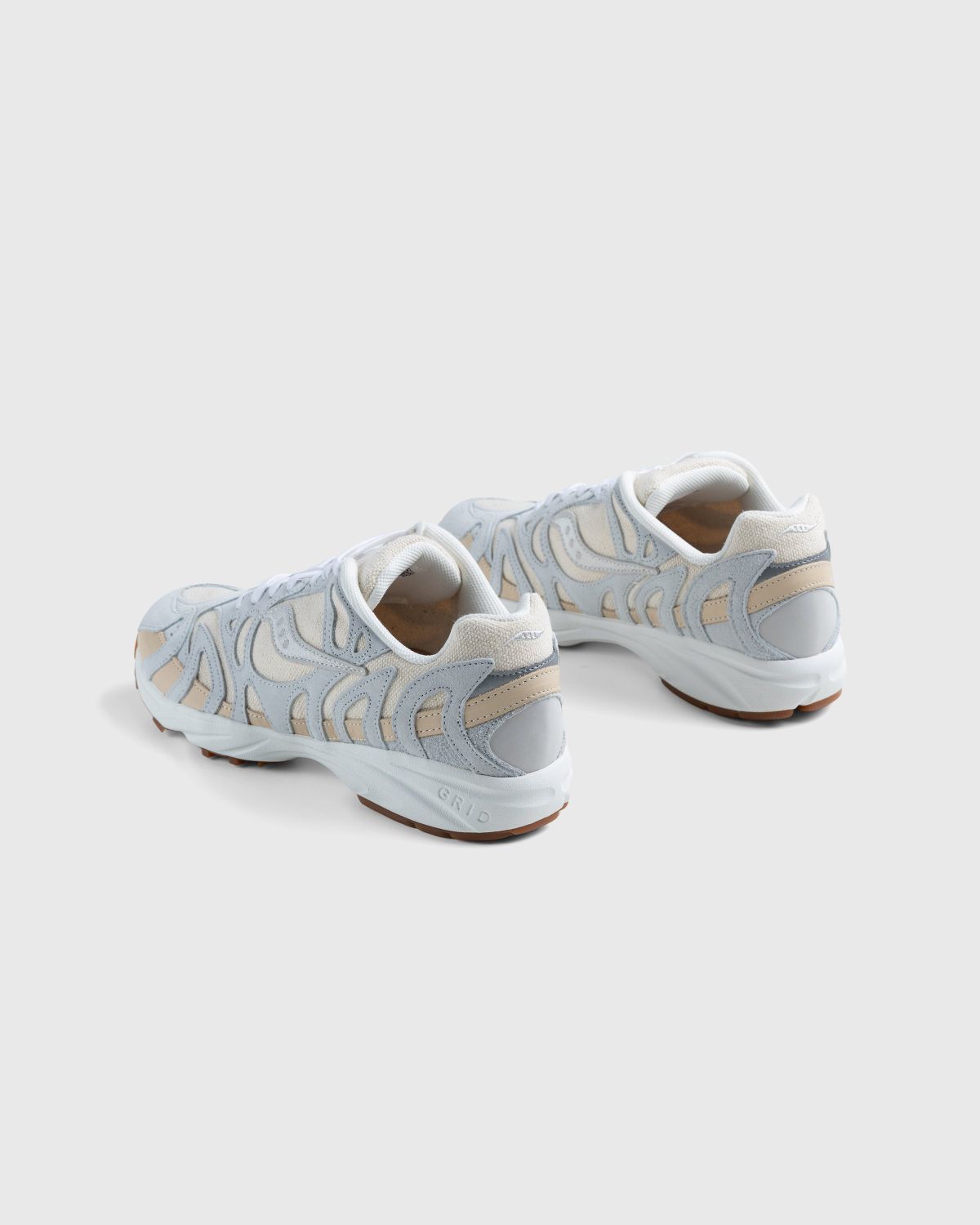 Saucony – Grid Azura 2000 Undyed Beige - Sneakers - Beige - Image 4