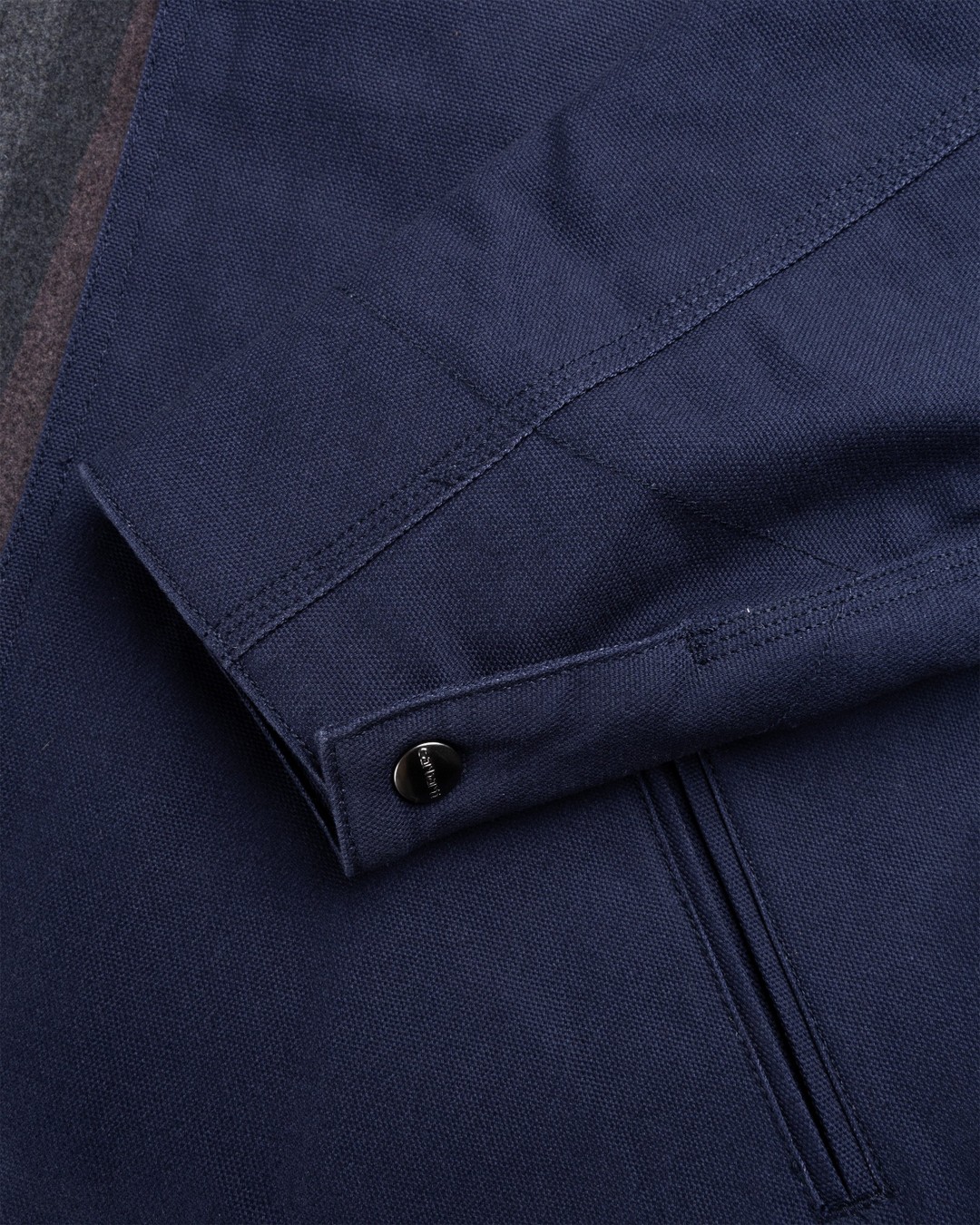 Carhartt WIP – Detroit Jacket Blue/Black - Outerwear - Blue - Image 6