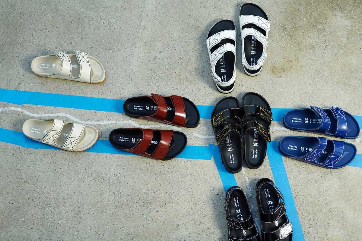 Proenza Schouler x Birkenstock 1774 Arizona, Milano Collab