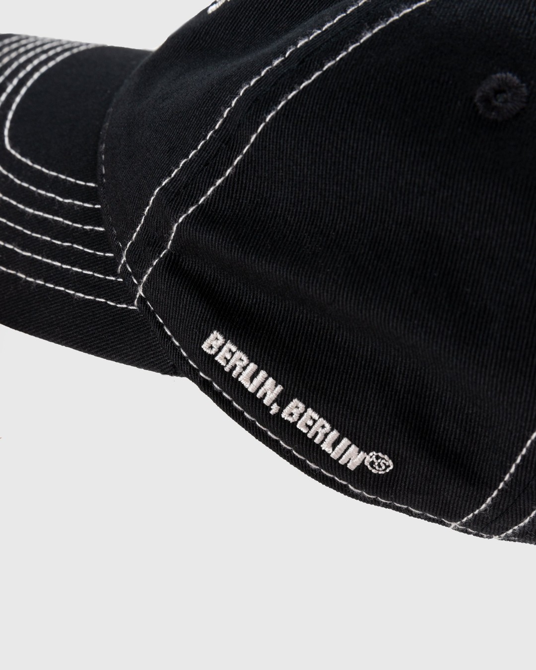 Tresor x Highsnobiety – BERLIN, BERLIN 3 Cap Black - Hats - Black - Image 6