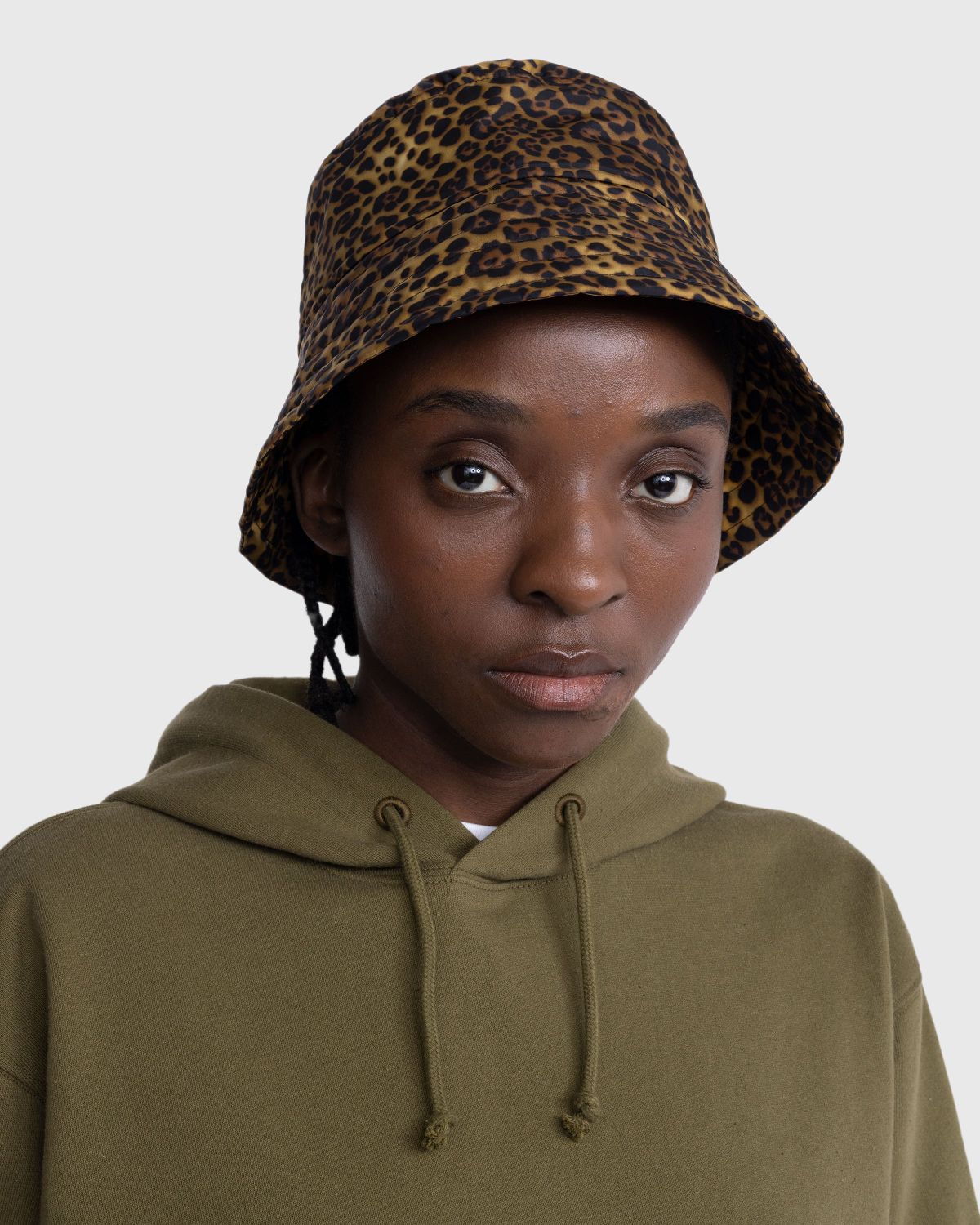Dries van Noten – Gilly Hat Dessin A - Hats - Brown - Image 2