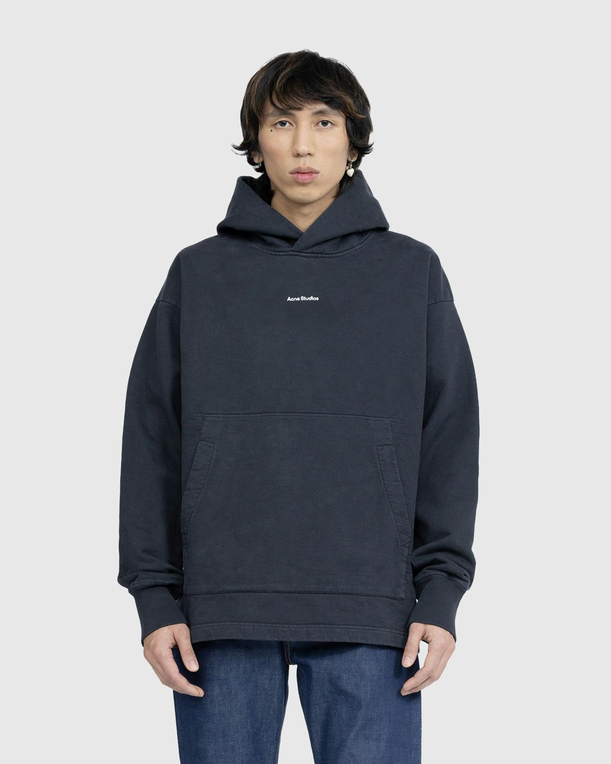 Acne studio black hoodie Clearance