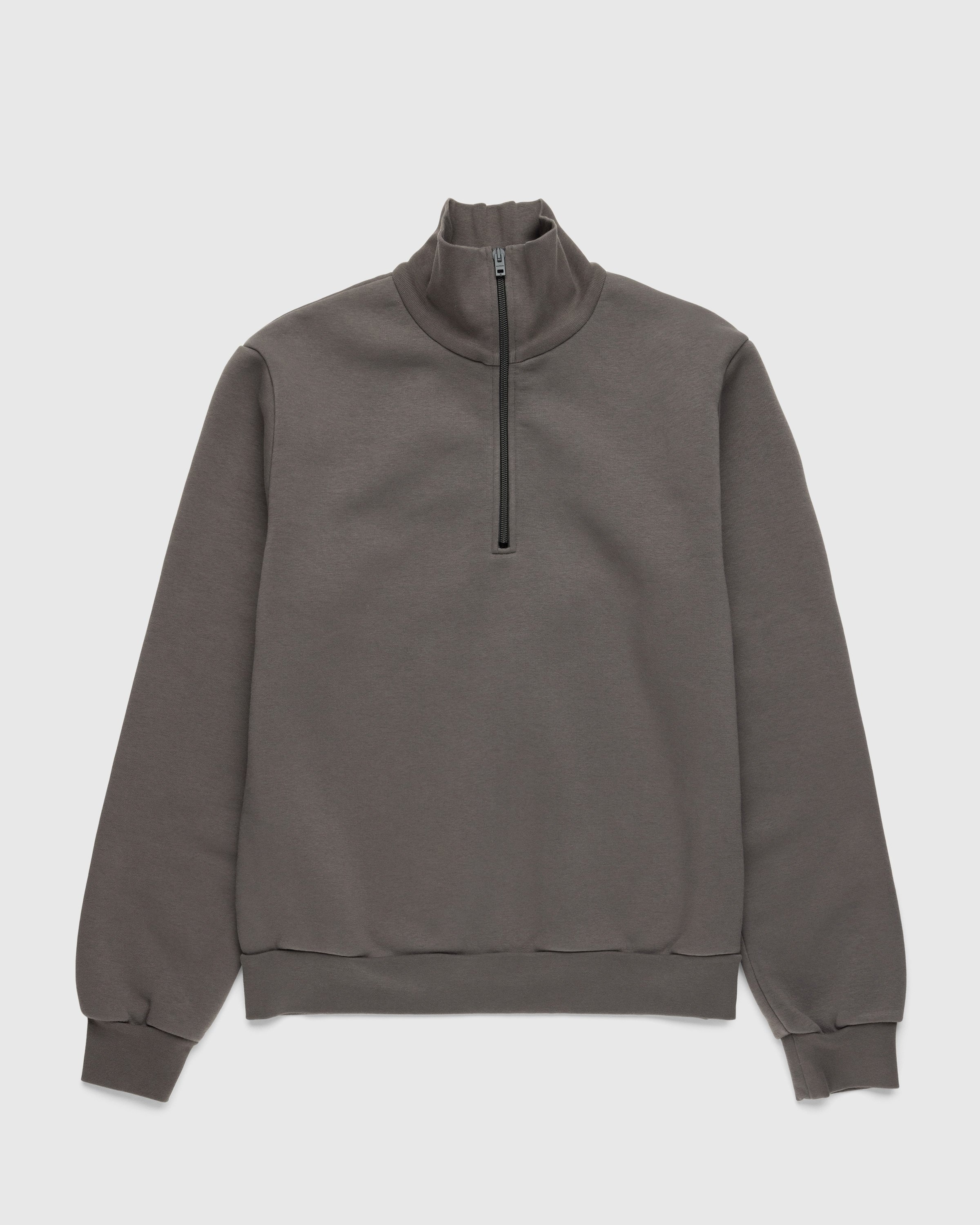 Grey zipper sweater shop