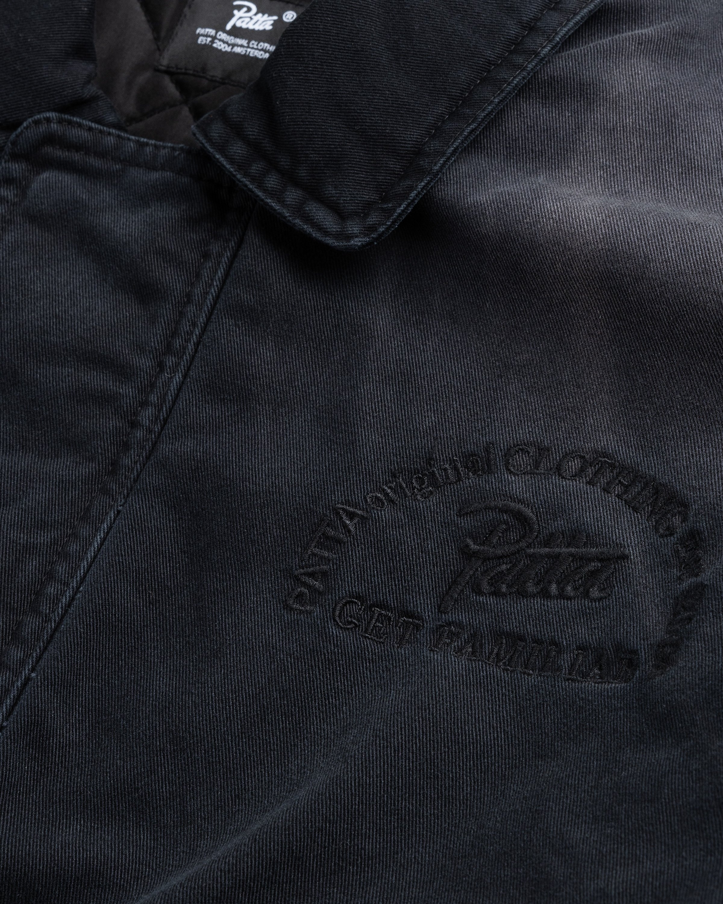 Patta – Sun Bleached Jacket Black - Outerwear - Black - Image 5