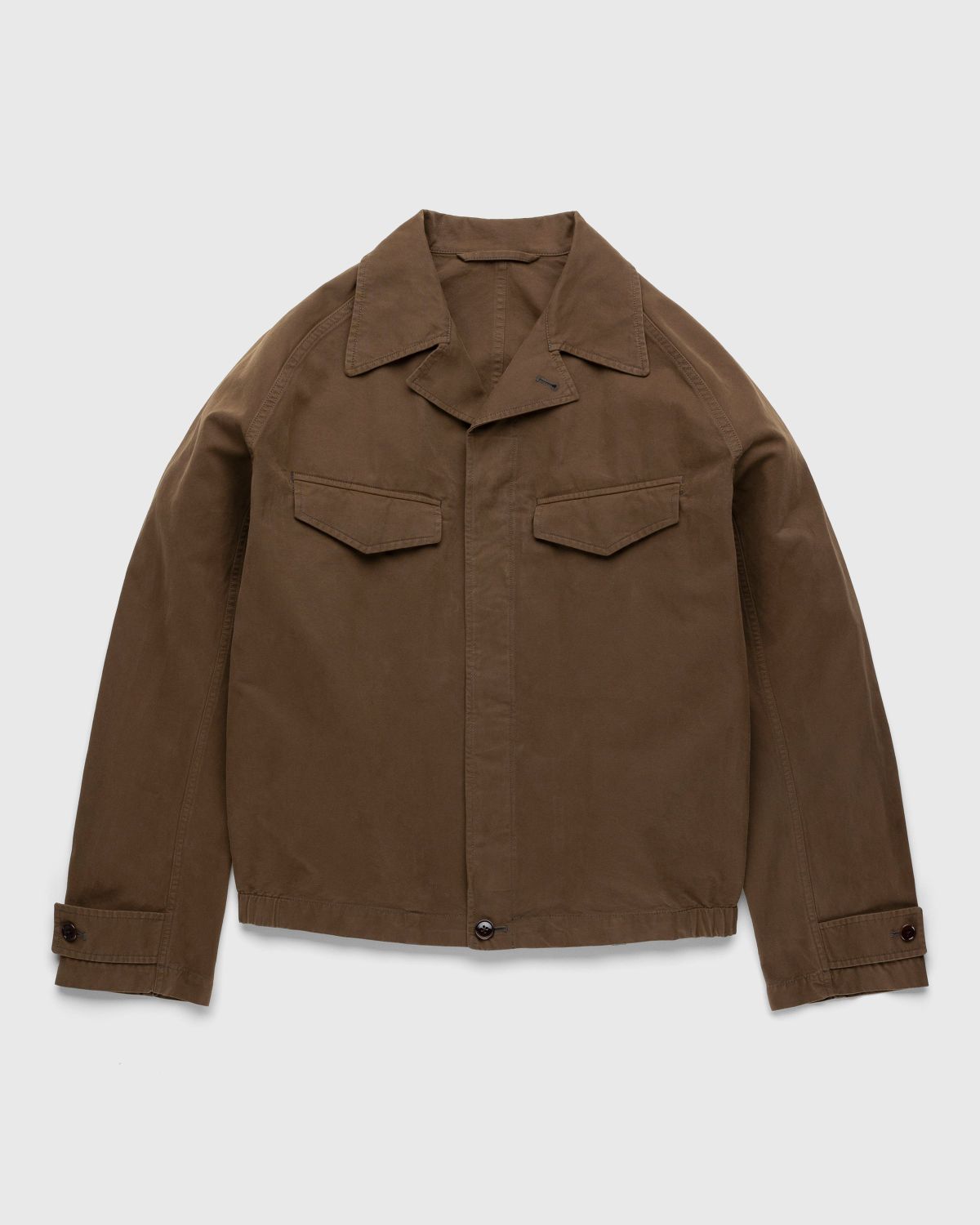 Lemaire – Field Overshirt Brown - Outerwear - Brown - Image 1
