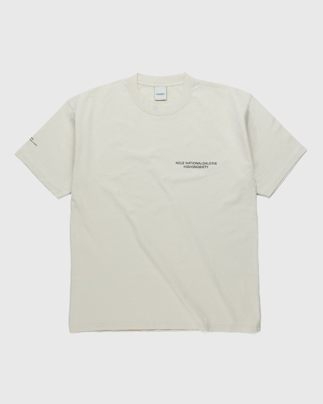 Highsnobiety – Neue National Galerie T-Shirt Eggshell - T-Shirts - Beige - Image 2