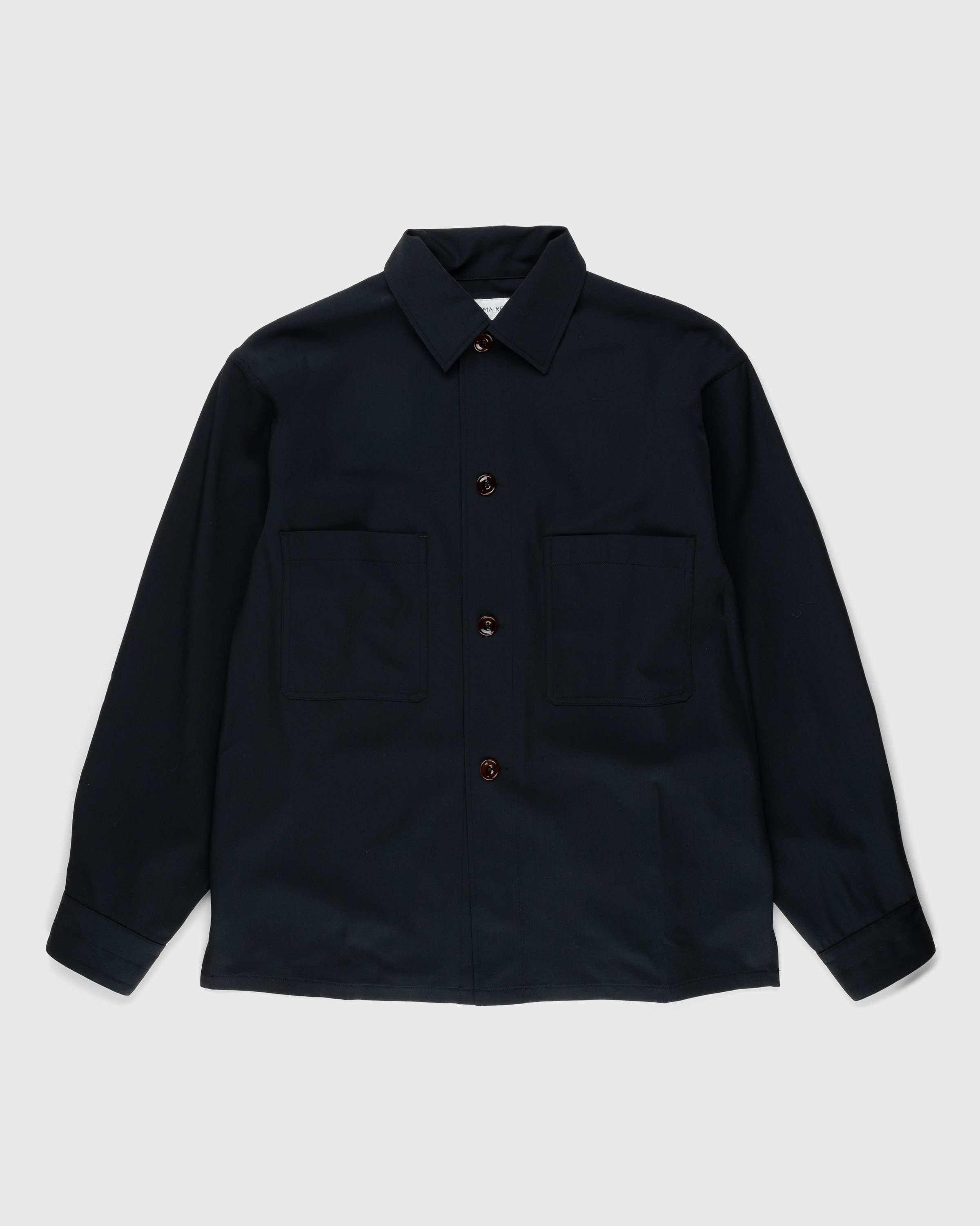 Lemaire – Pyjama Shirt Blue - Shirts - Blue - Image 1