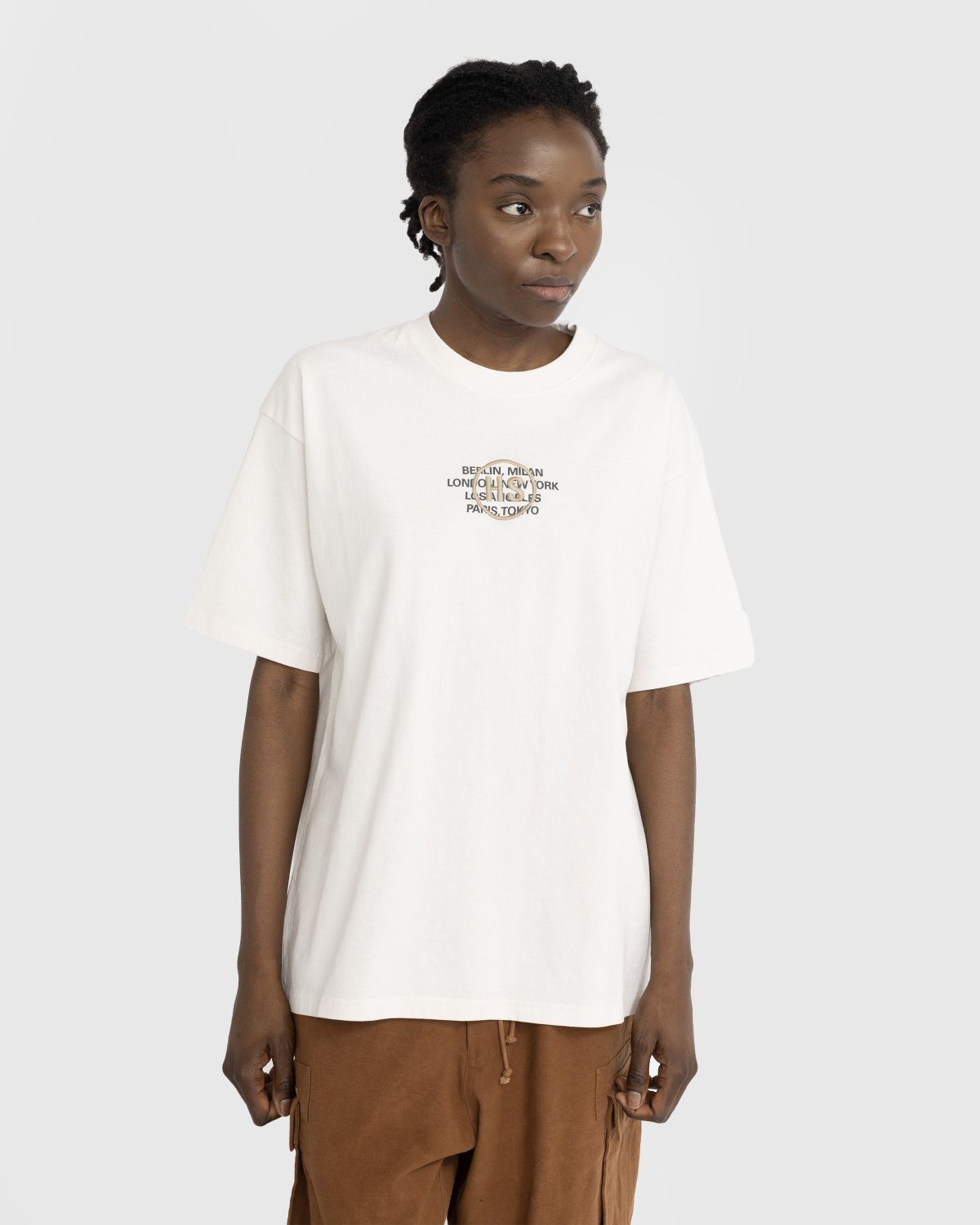 Highsnobiety – Upcycled Eggshell Jersey - T-Shirts - Beige - Image 5