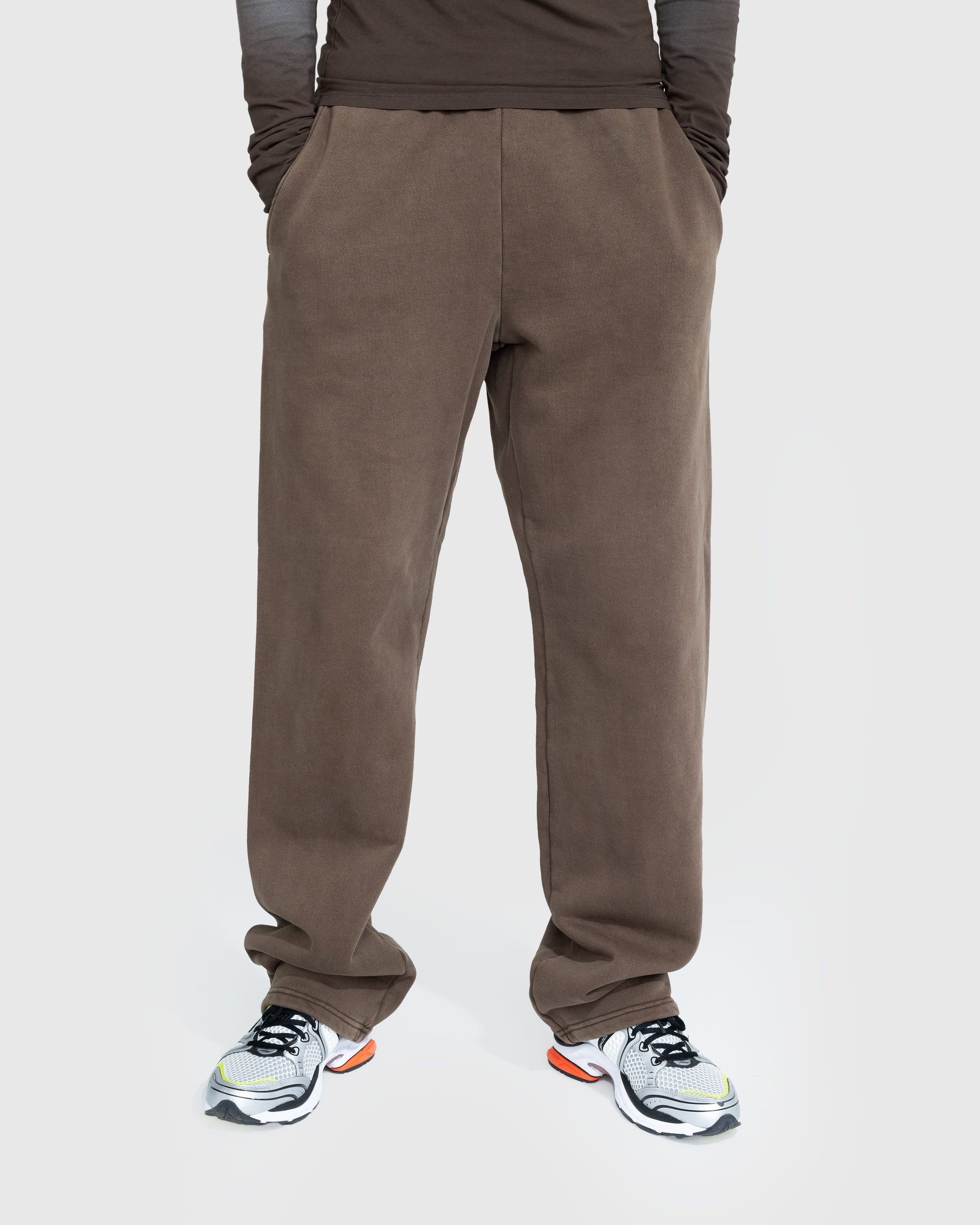 Straight leg sweatpants with pockets shop
