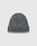 Fuzzy Beanie Charcoal Alpaca