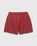 Cotton Nylon Water Short Red