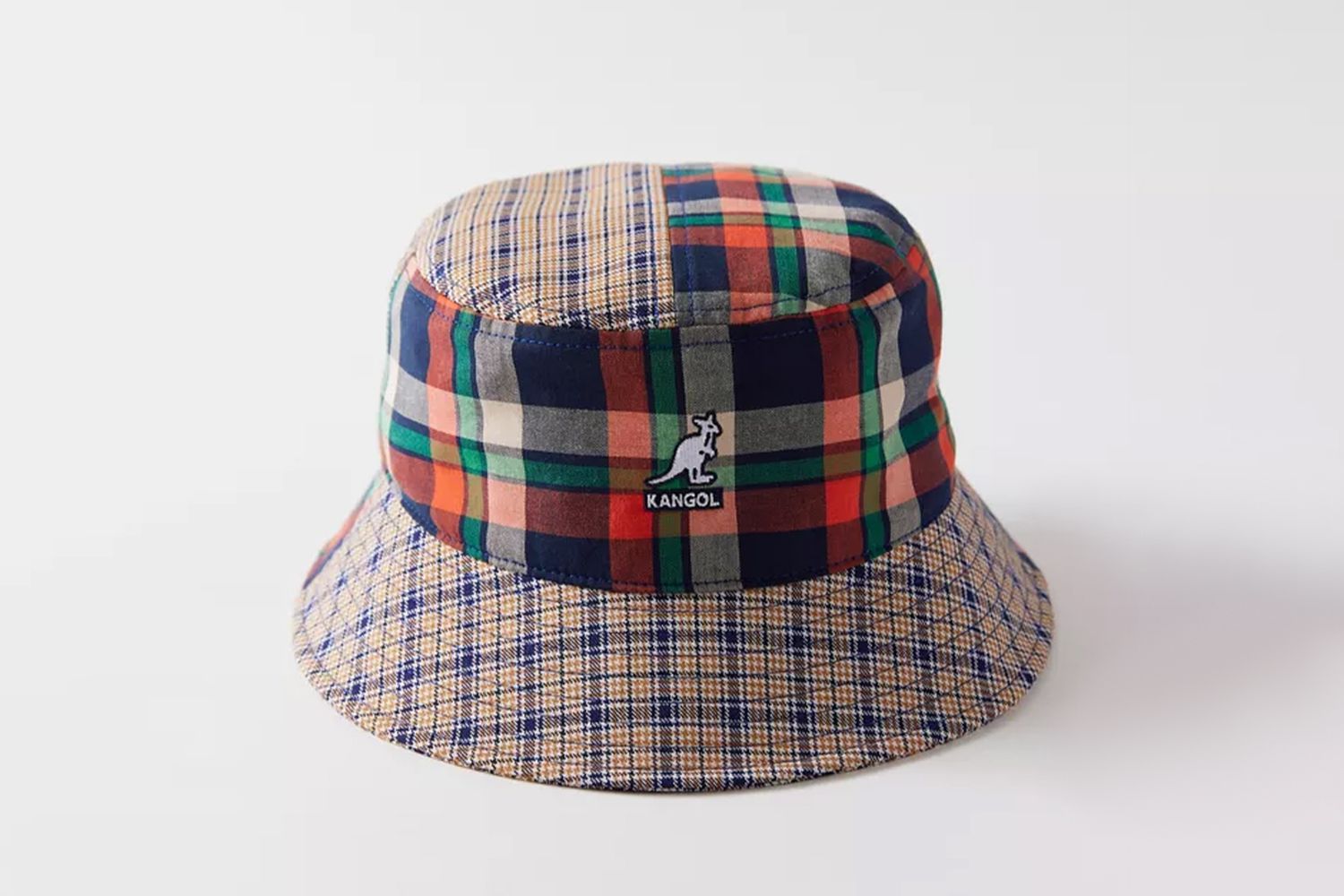 Plaid Mashup Bucket Hat