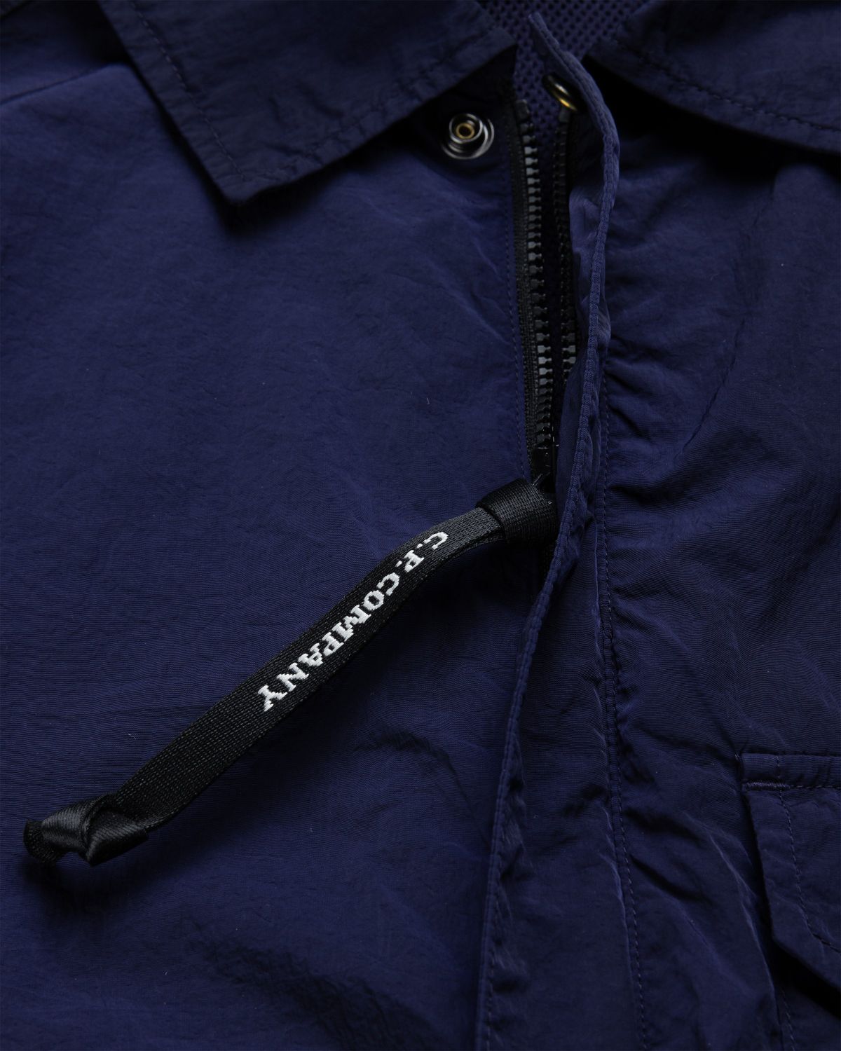 C.P. Company – Chrome-R Overshirt Medieval Blue - Outerwear - Blue - Image 6