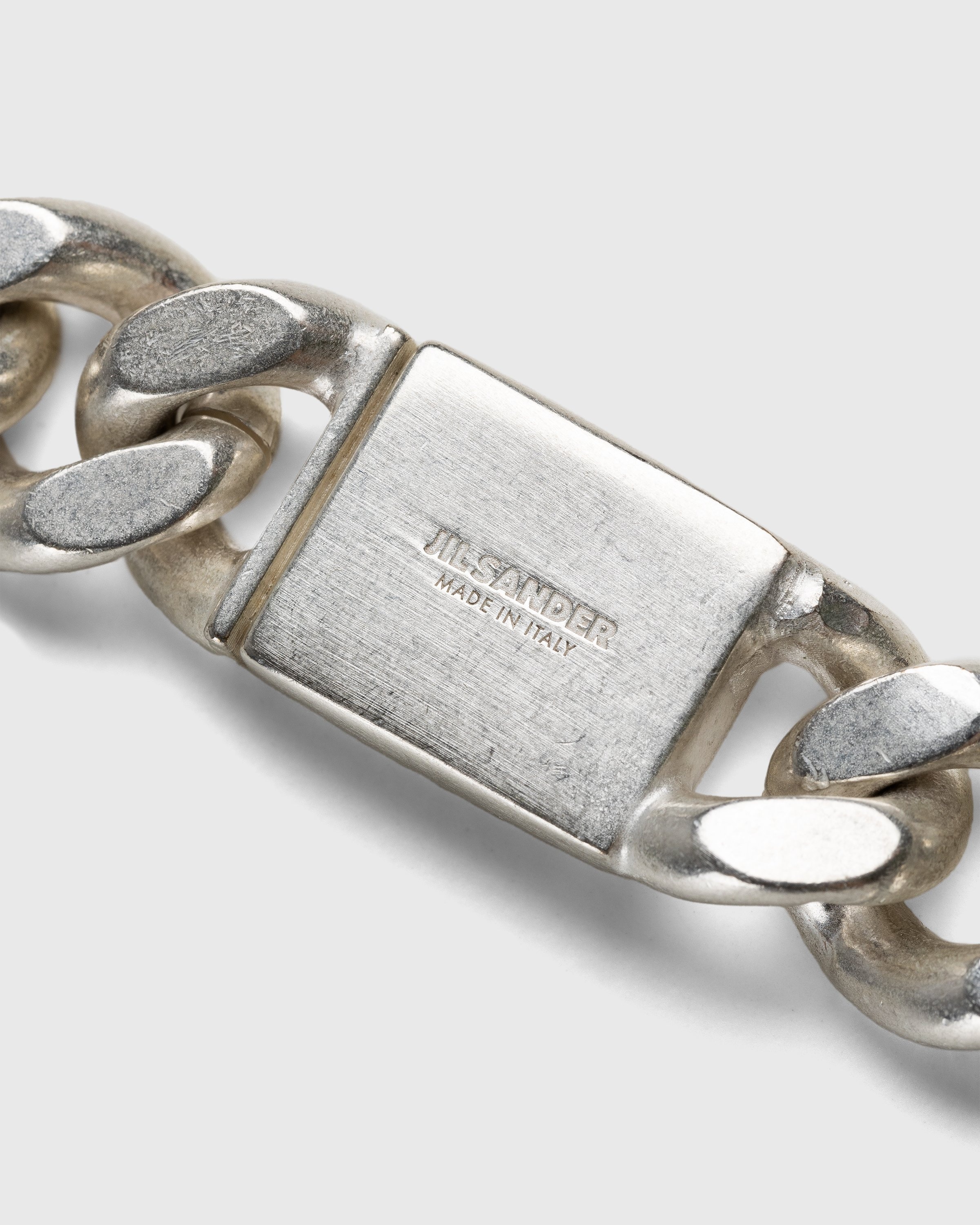 Jil Sander – Chain Link Necklace Silver - Necklaces - Silver - Image 3