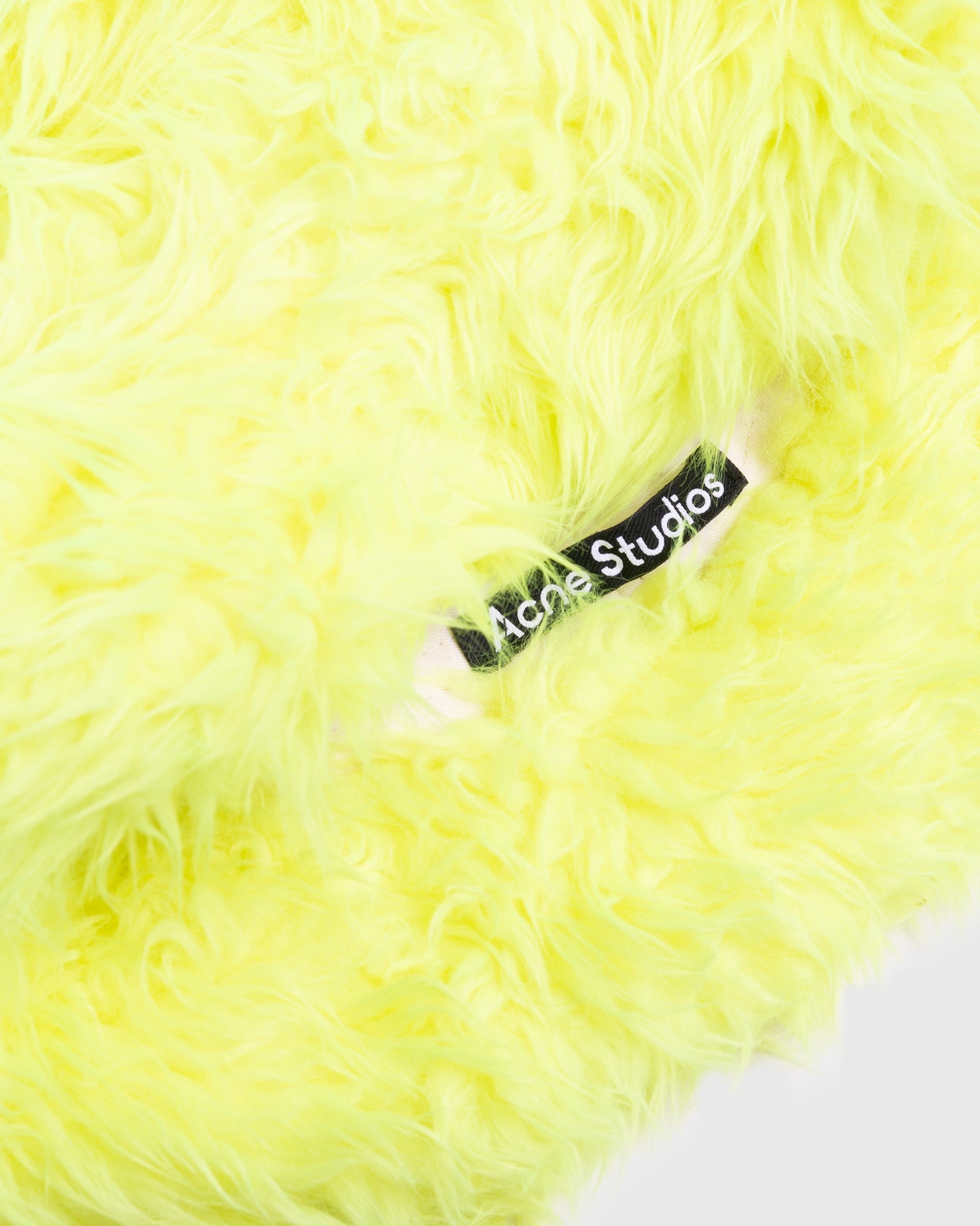 Acne Studios Fuzzy Bucket Hat Yellow Highsnobiety Shop