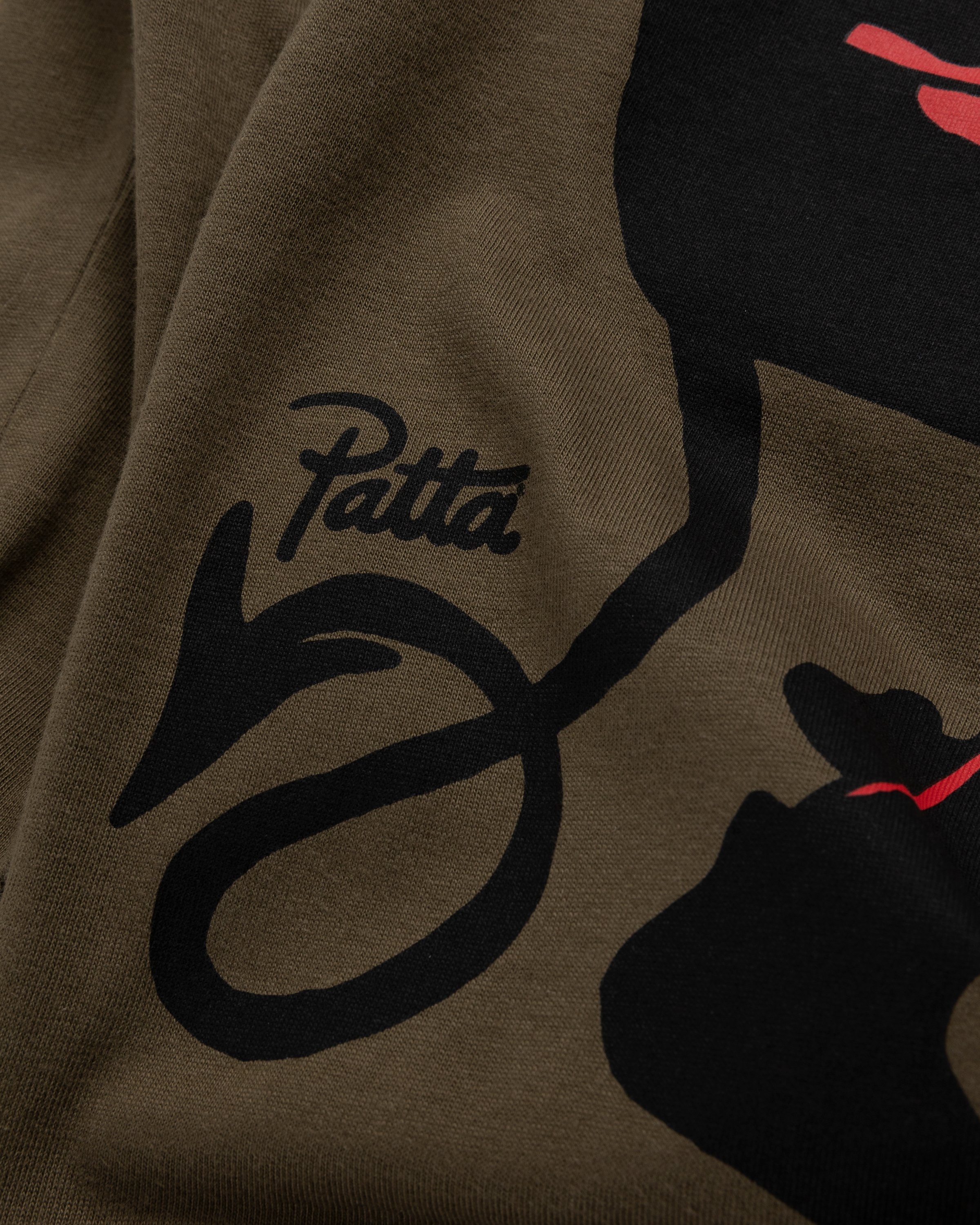 Patta – Smile For Me T-Shirt Tarmac - T-shirts - Green - Image 3