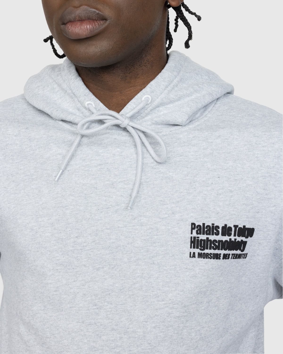 Palais de Tokyo x Highsnobiety – Hoodie Grey - Sweats - Grey - Image 5