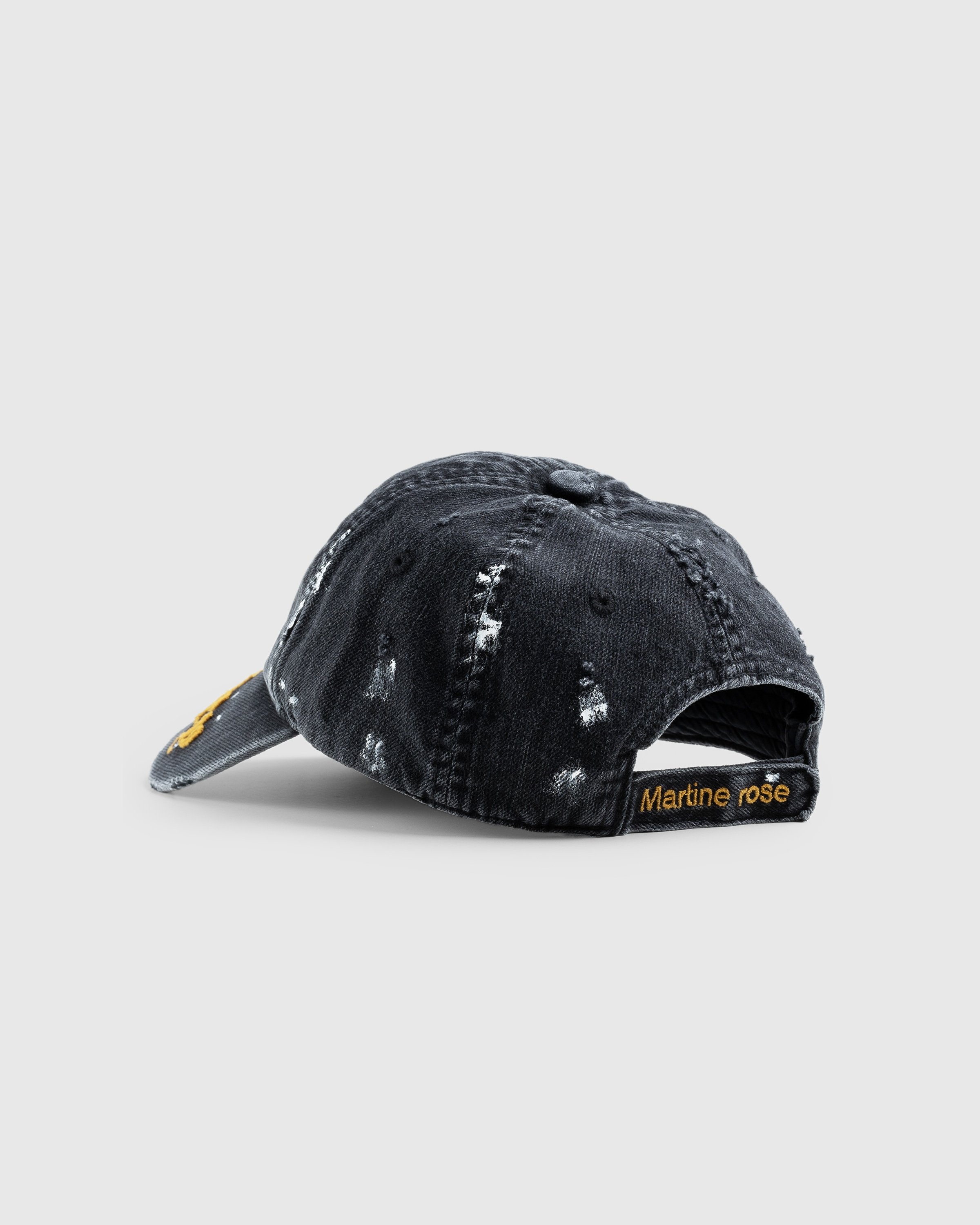 Martine Rose – Trucker Cap Black - Hats - Black - Image 3