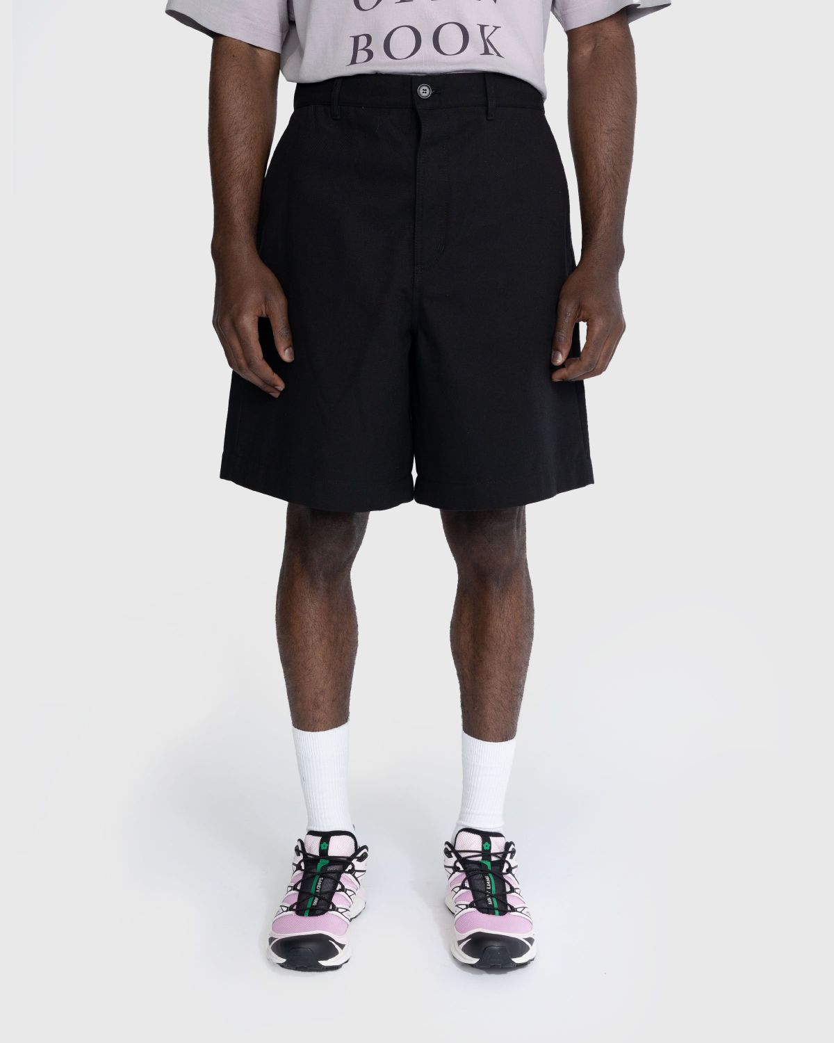 Acne Studios – Regular Fit Shorts Black - Shorts - Black - Image 2
