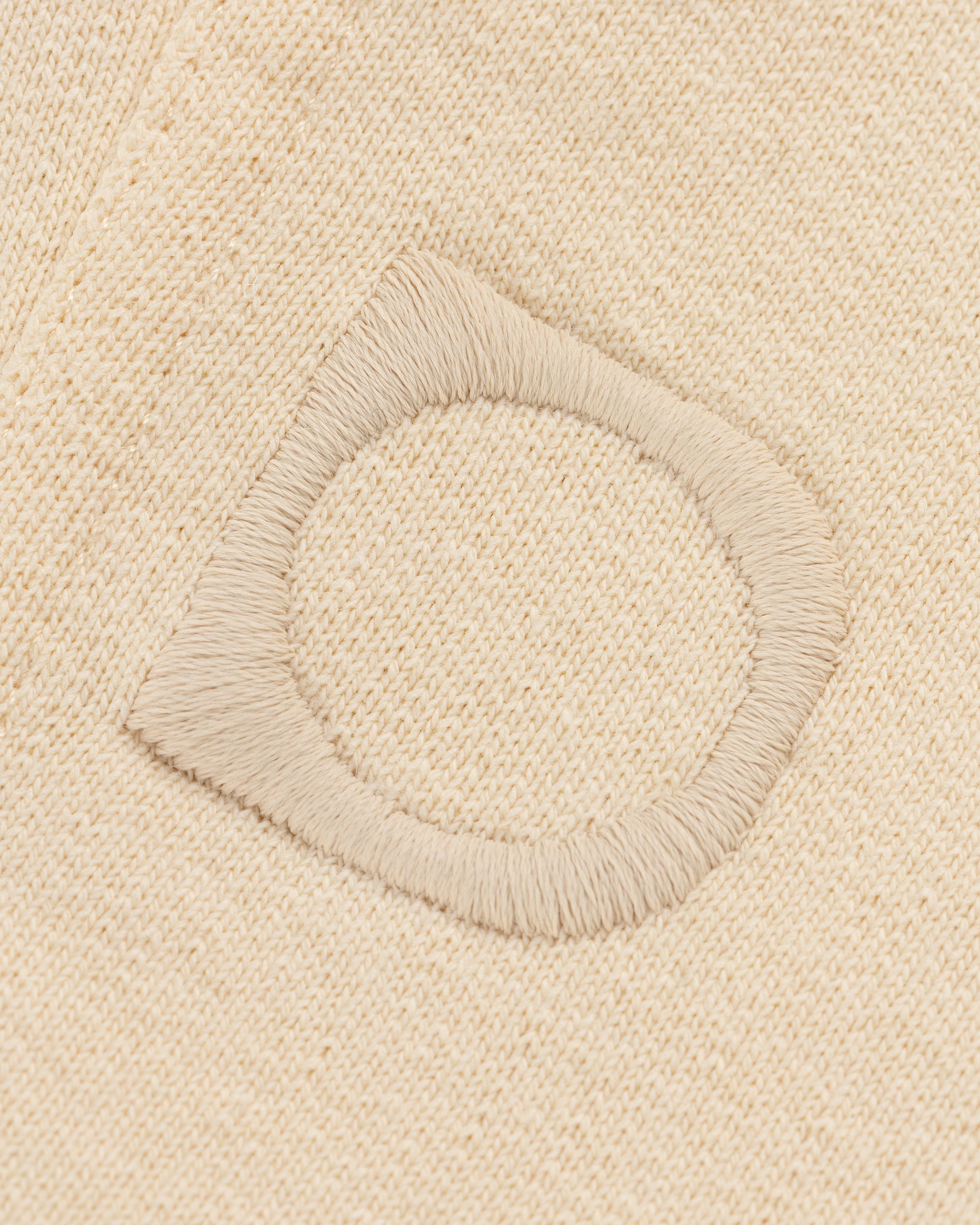 Diomene by Damir Doma – Heavy Jersey Polo Cloud Cream - Shirts - Beige - Image 2
