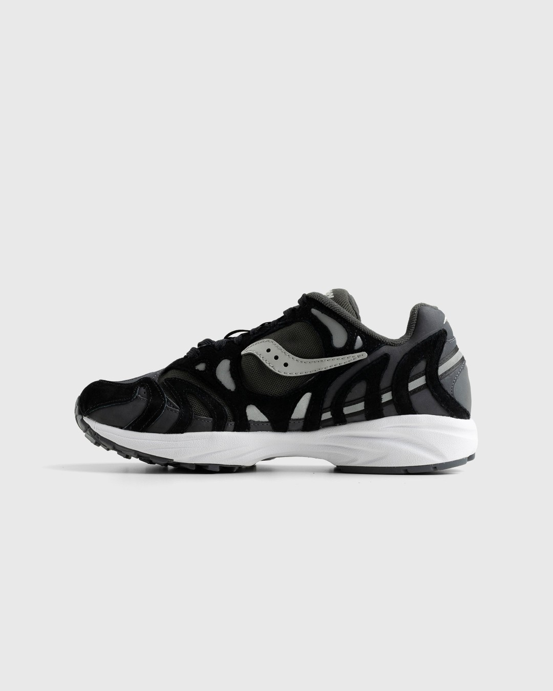 Saucony – Grid Azura 2000 Black/Silver - Sneakers - Black - Image 2